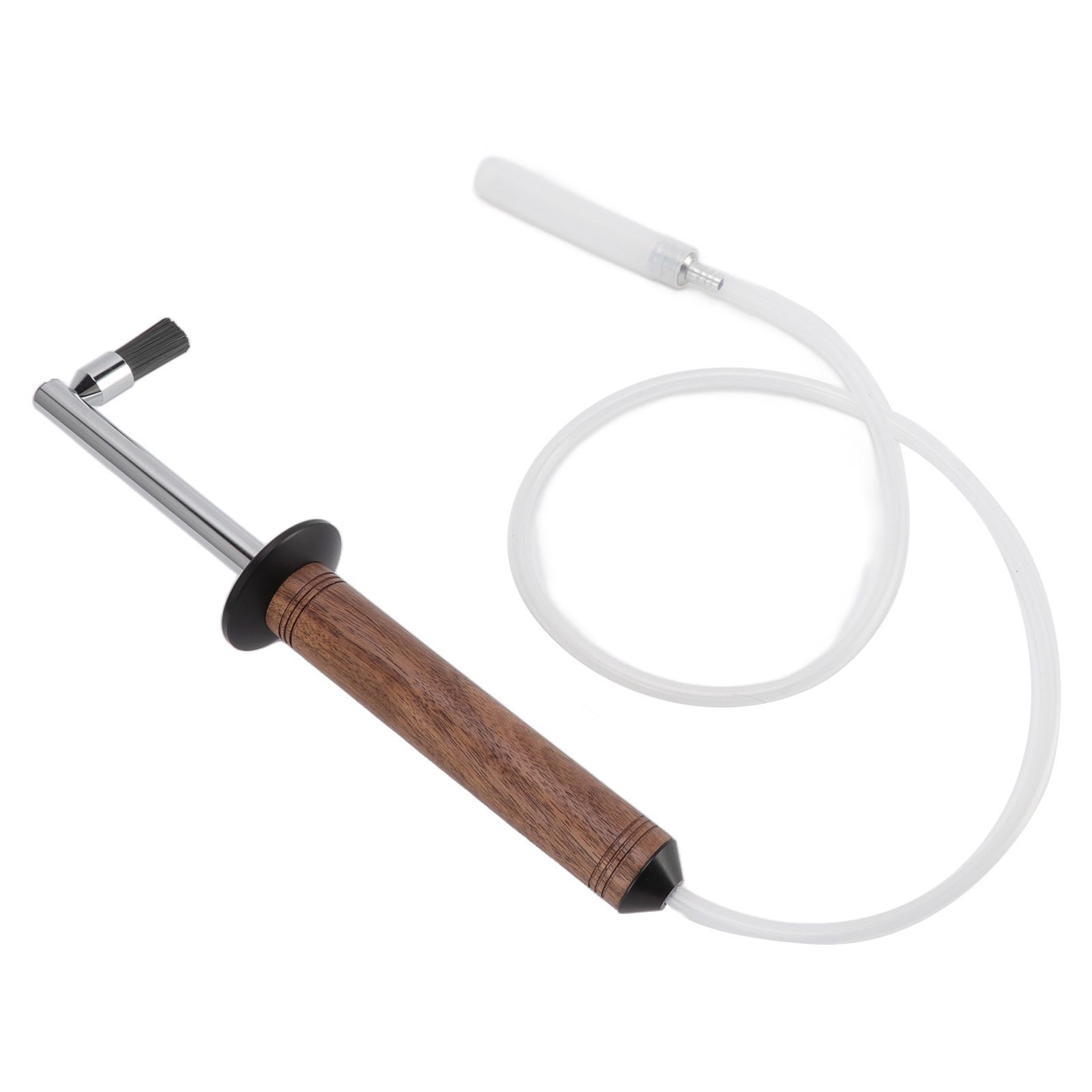 Coffee Machine Cleaning Brush High Temperature Resistance Wood Handle view 2