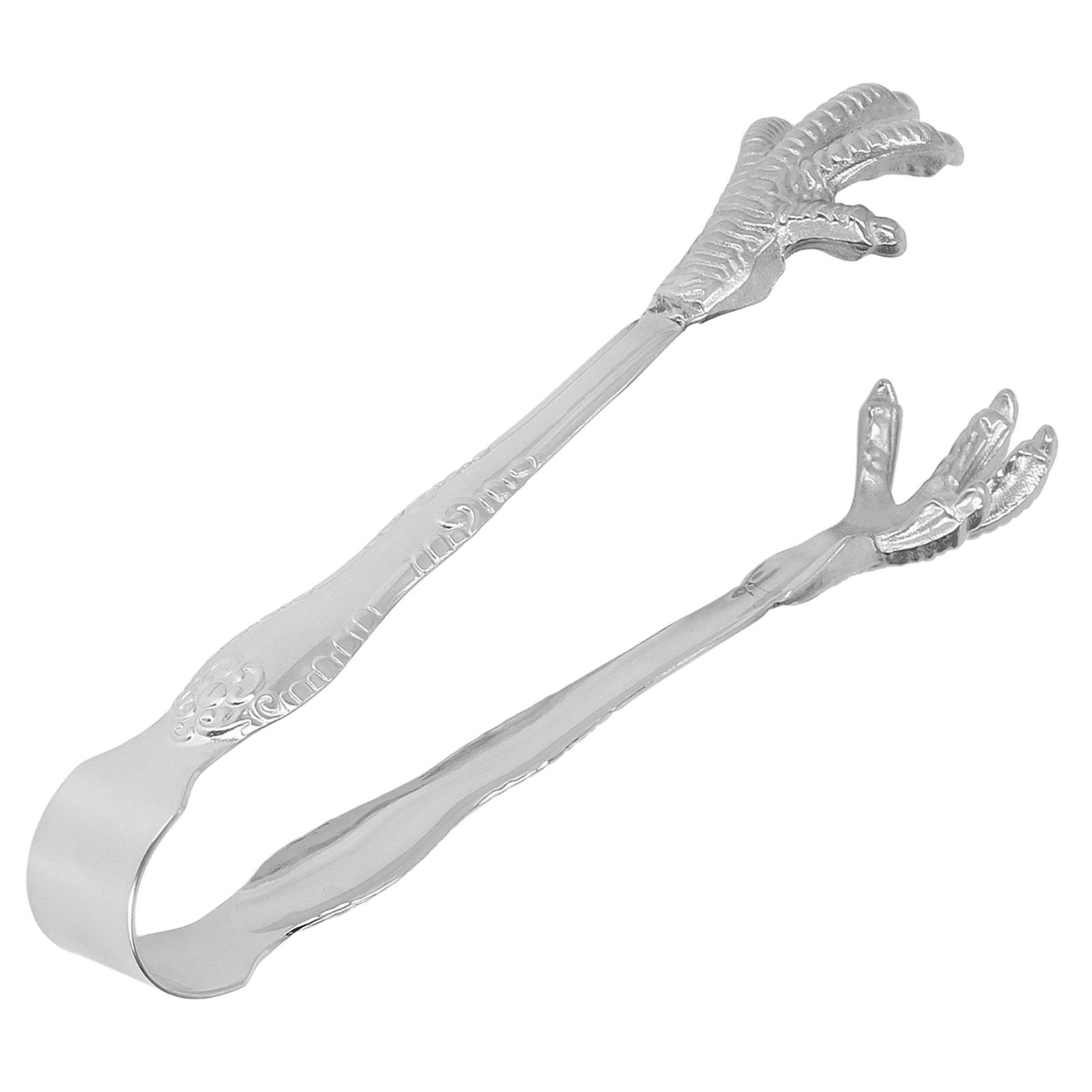 Eagle Claw Style Ice Tongs Food Grade Stainless Steel Prevents Slipping Ice view 8