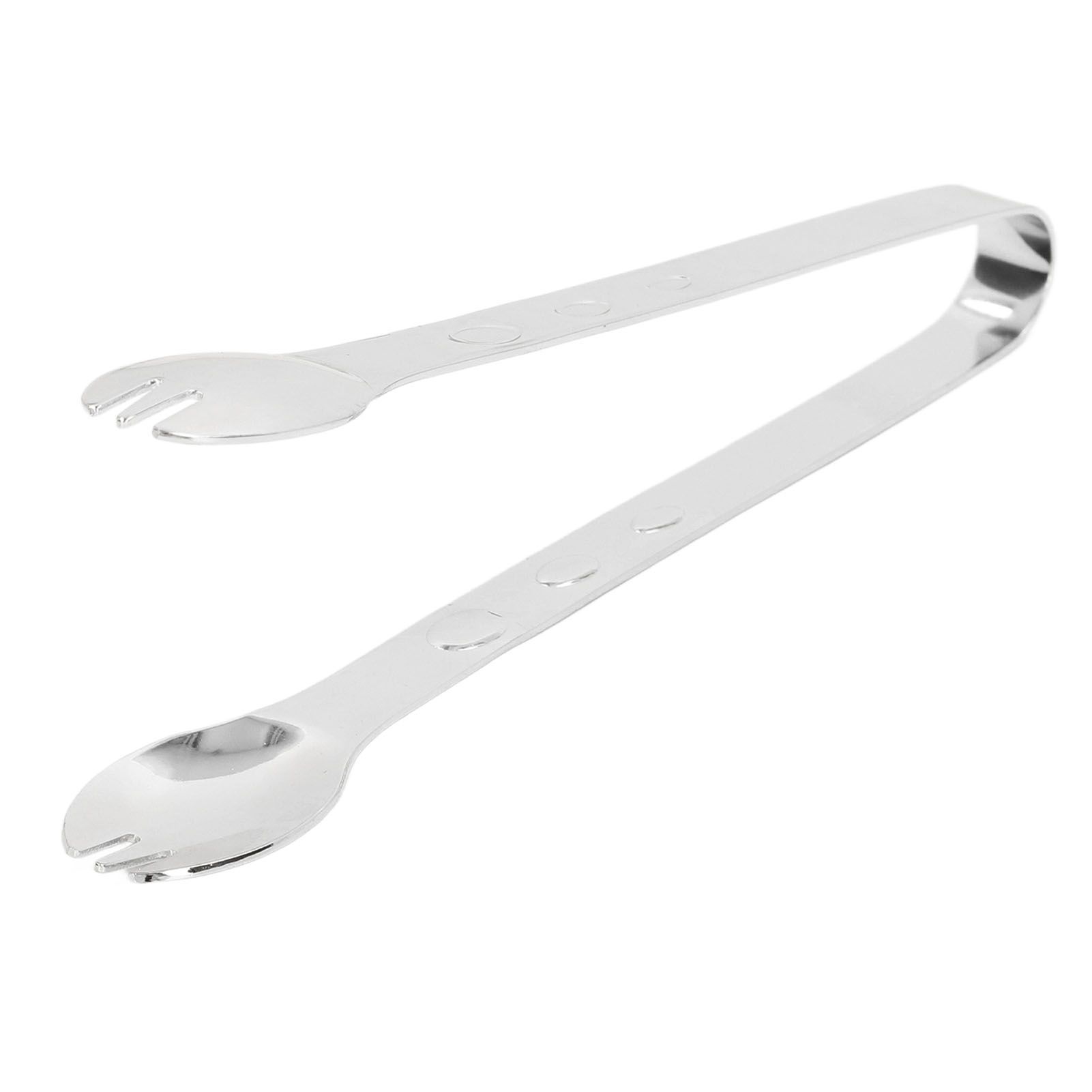 Stainless Steel Ice Tongs Food Grade Prevents Slipping Sugar Food Kitchen view 8