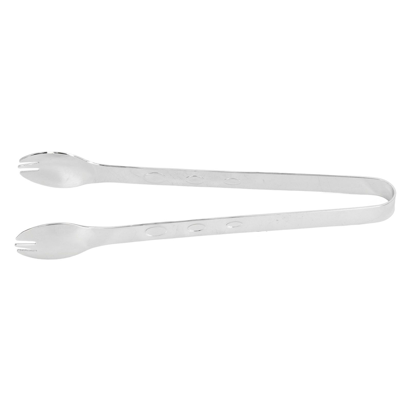 Stainless Steel Ice Tongs Food Grade Prevents Slipping Sugar Food Kitchen view 10