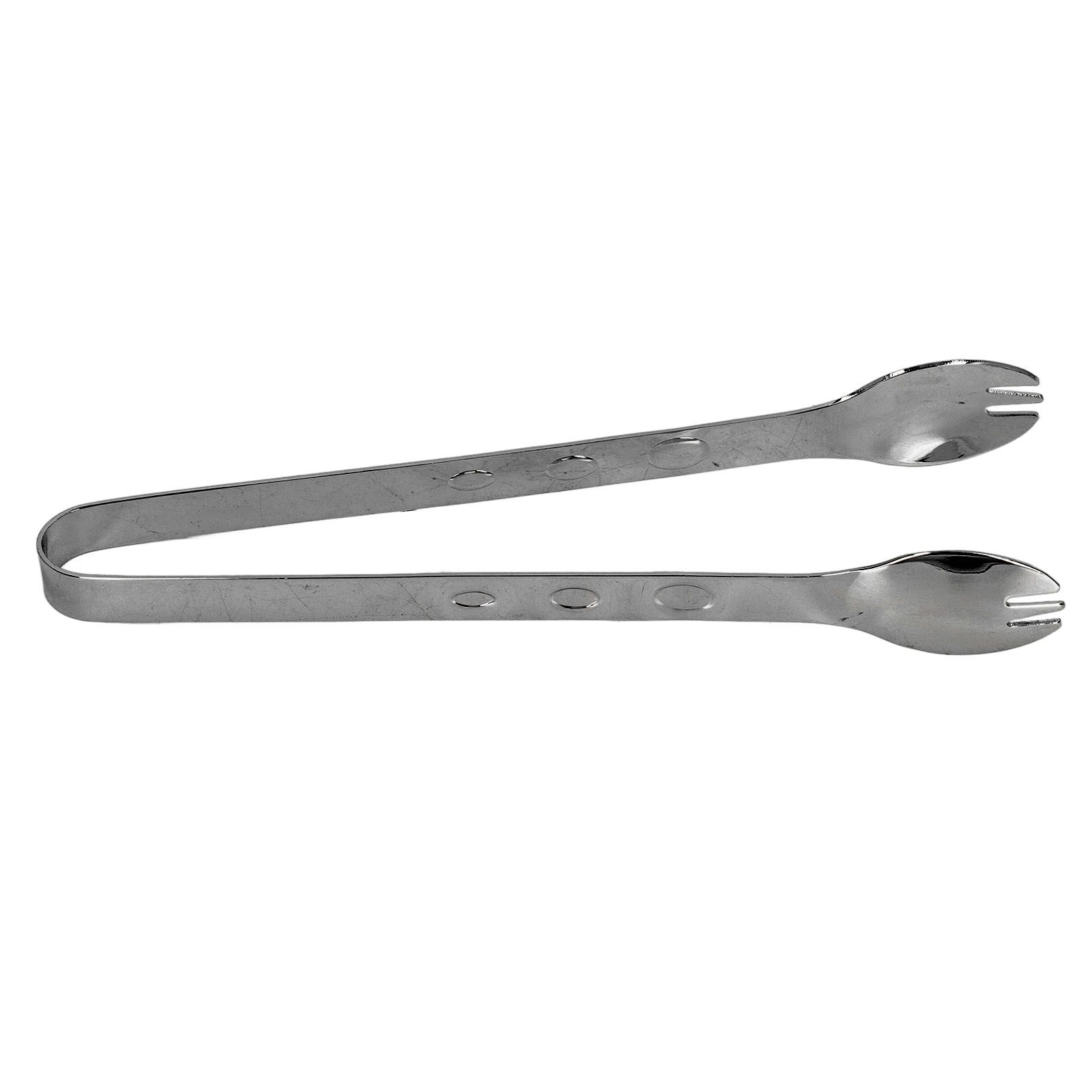 Stainless Steel Ice Tongs Food Grade Prevents Slipping Sugar Food Kitchen view 3