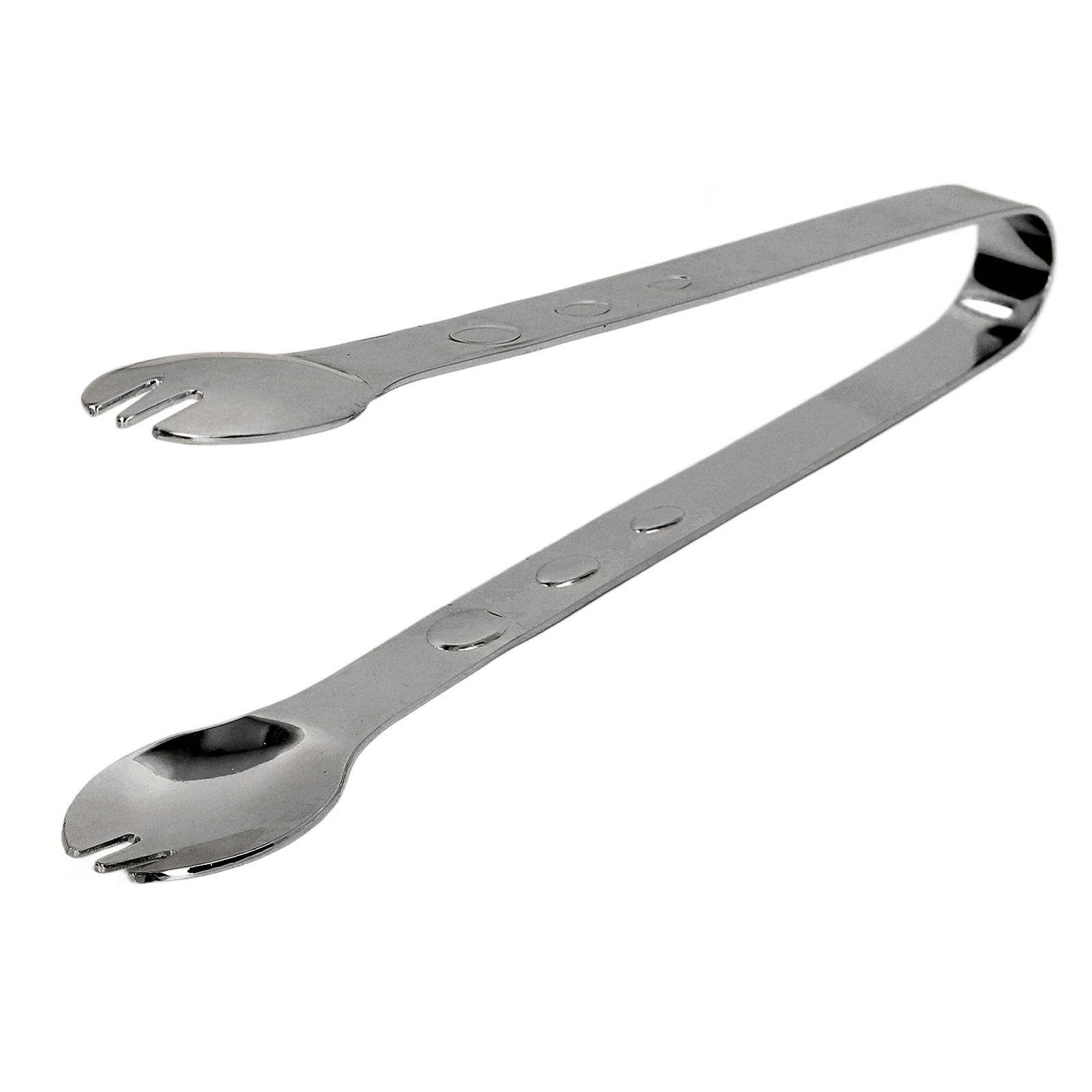 Stainless Steel Ice Tongs Food Grade Prevents Slipping Sugar Food Kitchen view 8