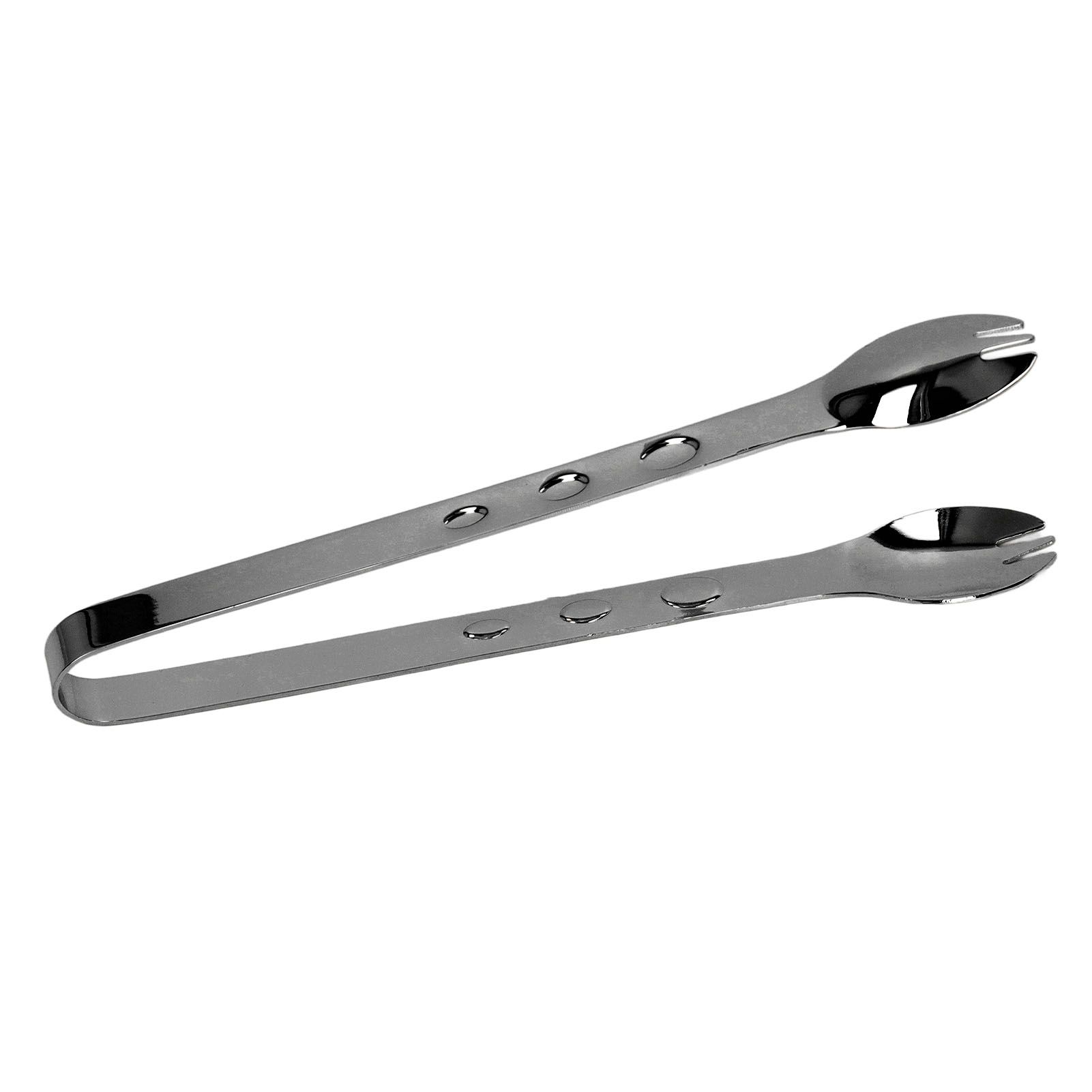 Stainless Steel Ice Tongs Food Grade Prevents Slipping Sugar Food Kitchen view 10