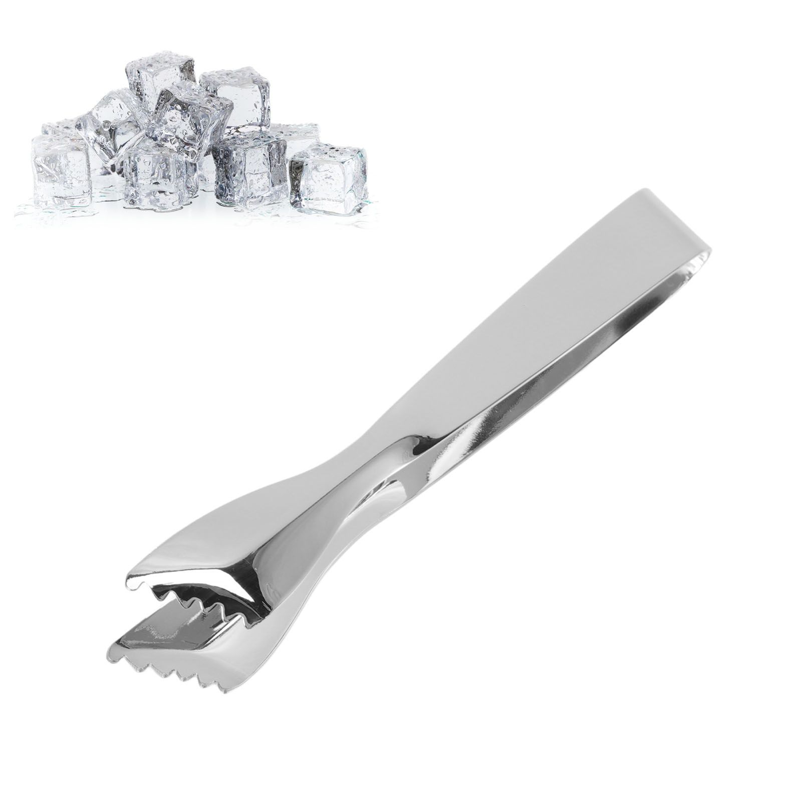 Ice Tongs Food Grade Thicken Stainless Steel Prevents Slipping Sugar Food view 11