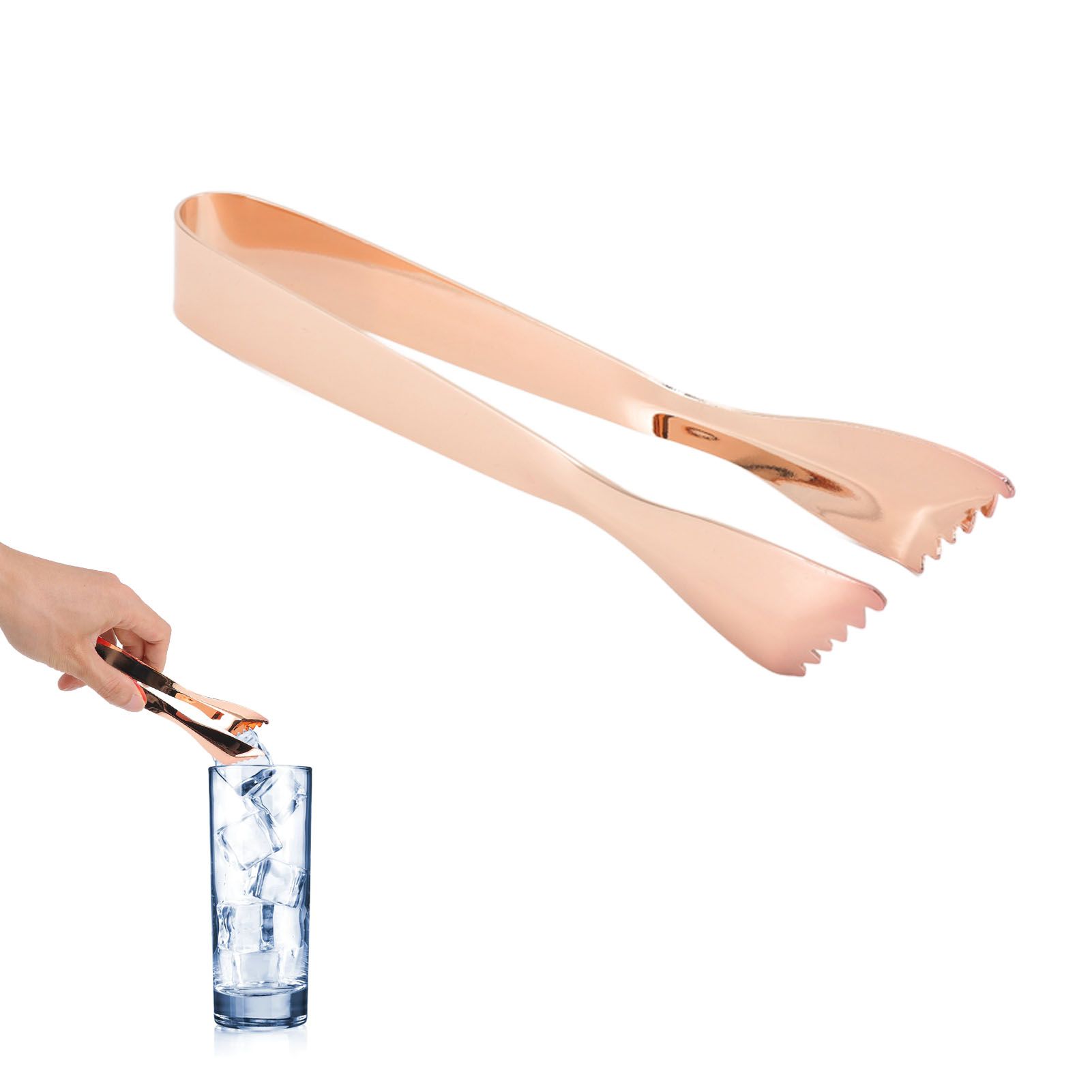 Ice Tongs Food Grade Thicken Stainless Steel Prevents Slipping Sugar Food view 12
