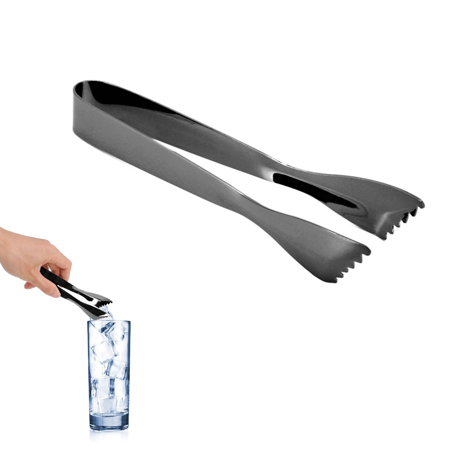 Ice Tongs Food Grade Thicken Stainless Steel Prevents Slipping Sugar Food view 12