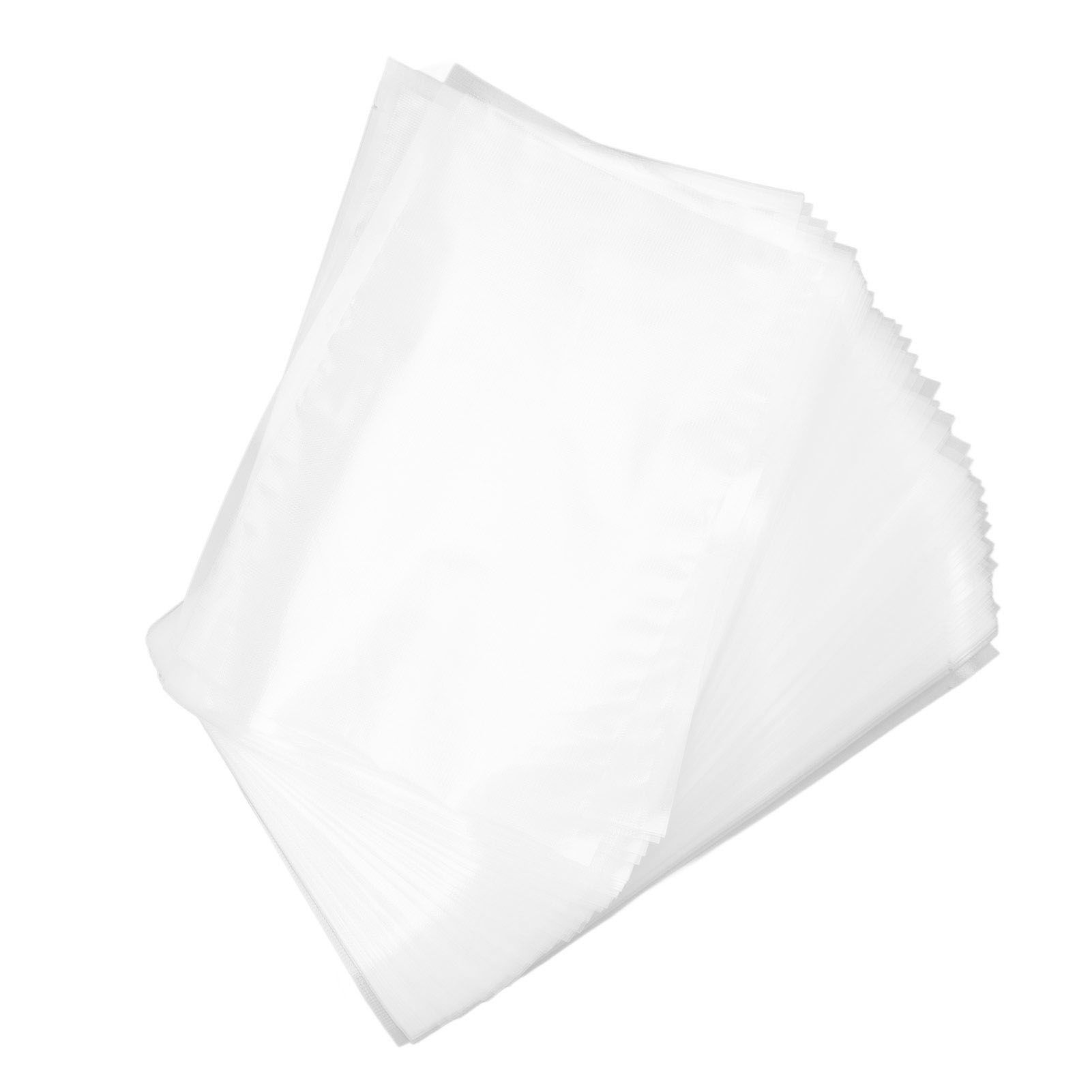 100pcs Textured Vacuum Bag Mesh Roll Food Packaging Bag Vacuum Sealer Bags for view 2