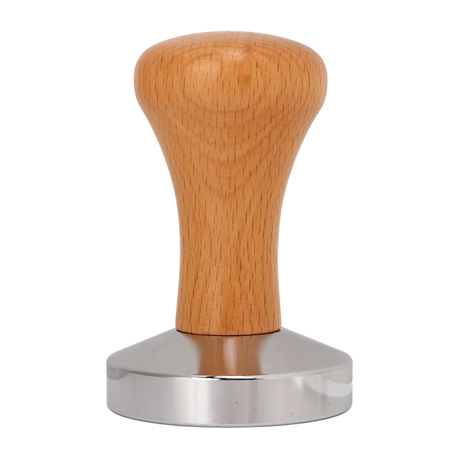 Coffee Tamper Stainless Steel Flat Bottom Tamping Tool Coffee Hand Tamper with