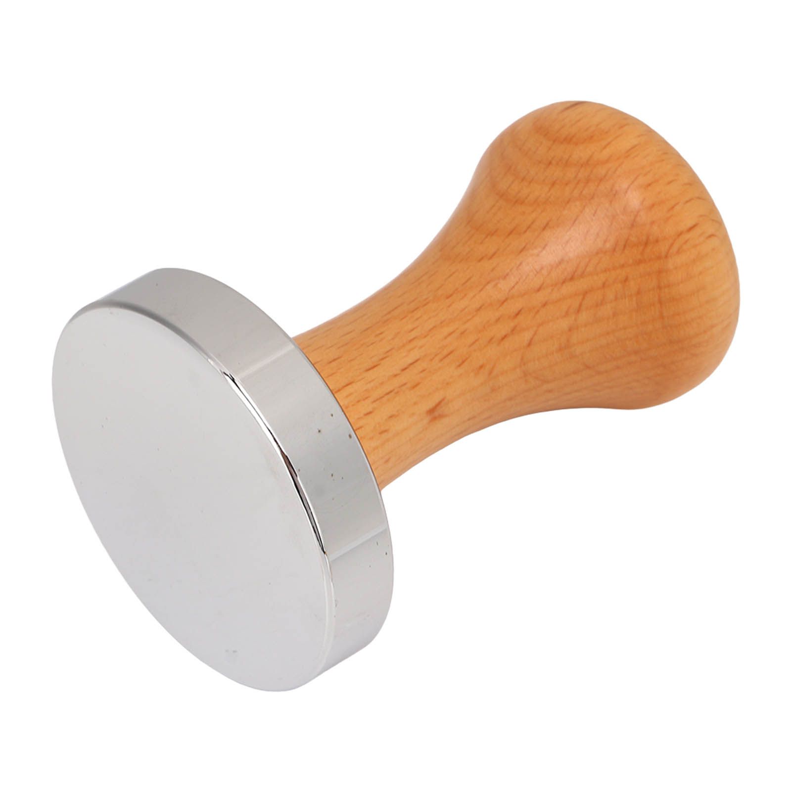 Coffee Tamper Stainless Steel Flat Bottom Tamping Tool Coffee Hand Tamper with view 3