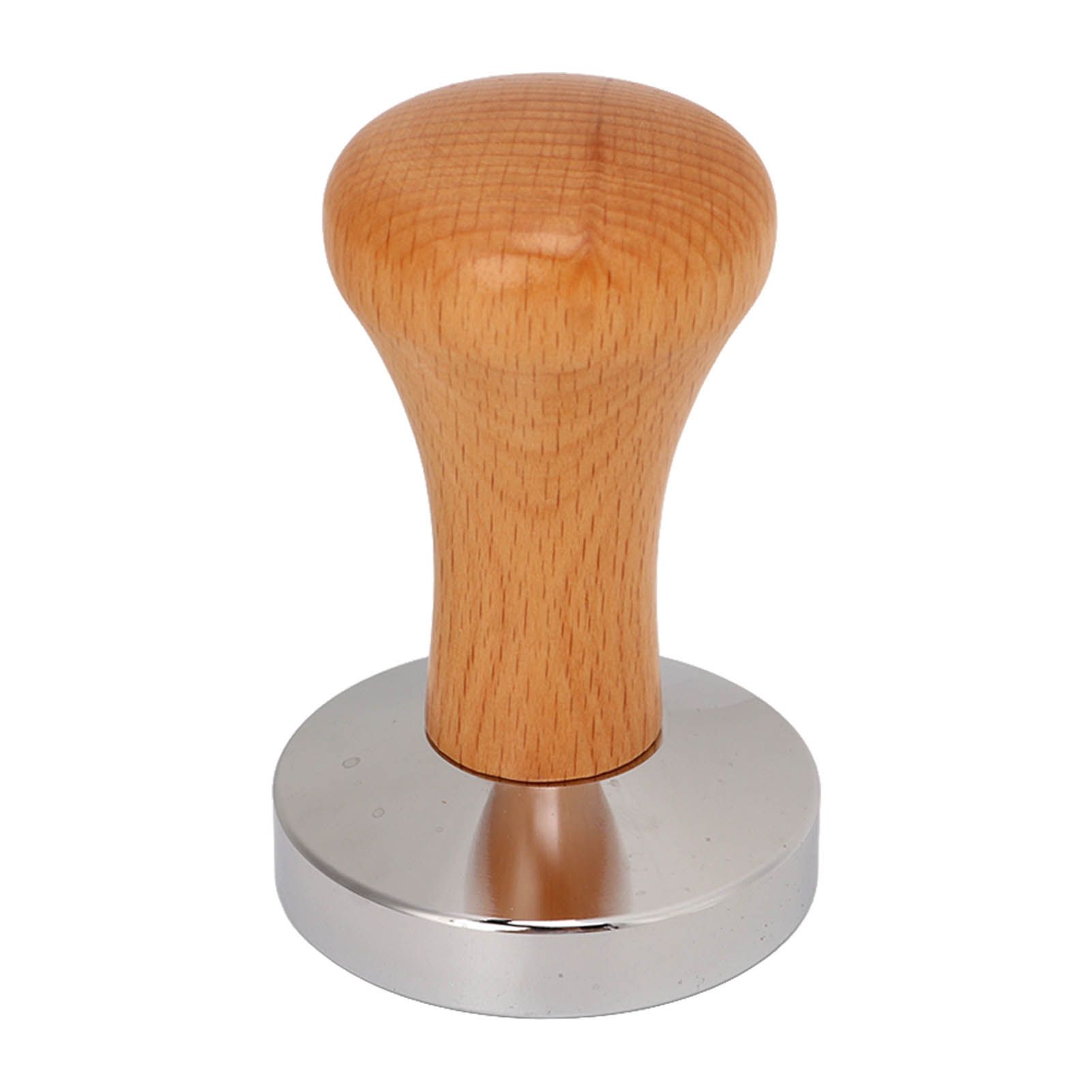 Coffee Tamper Stainless Steel Flat Bottom Tamping Tool Coffee Hand Tamper with view 2