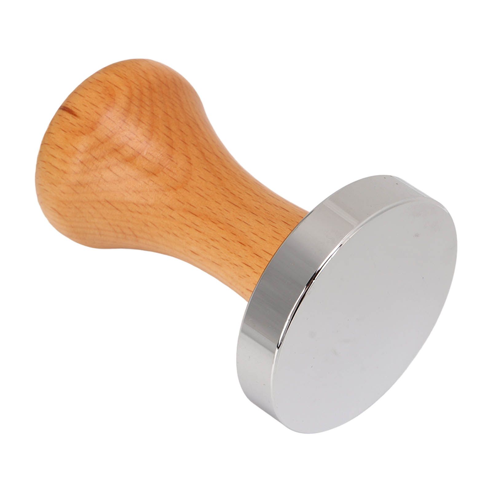 Coffee Tamper Stainless Steel Flat Bottom Tamping Tool Coffee Hand Tamper with view 4