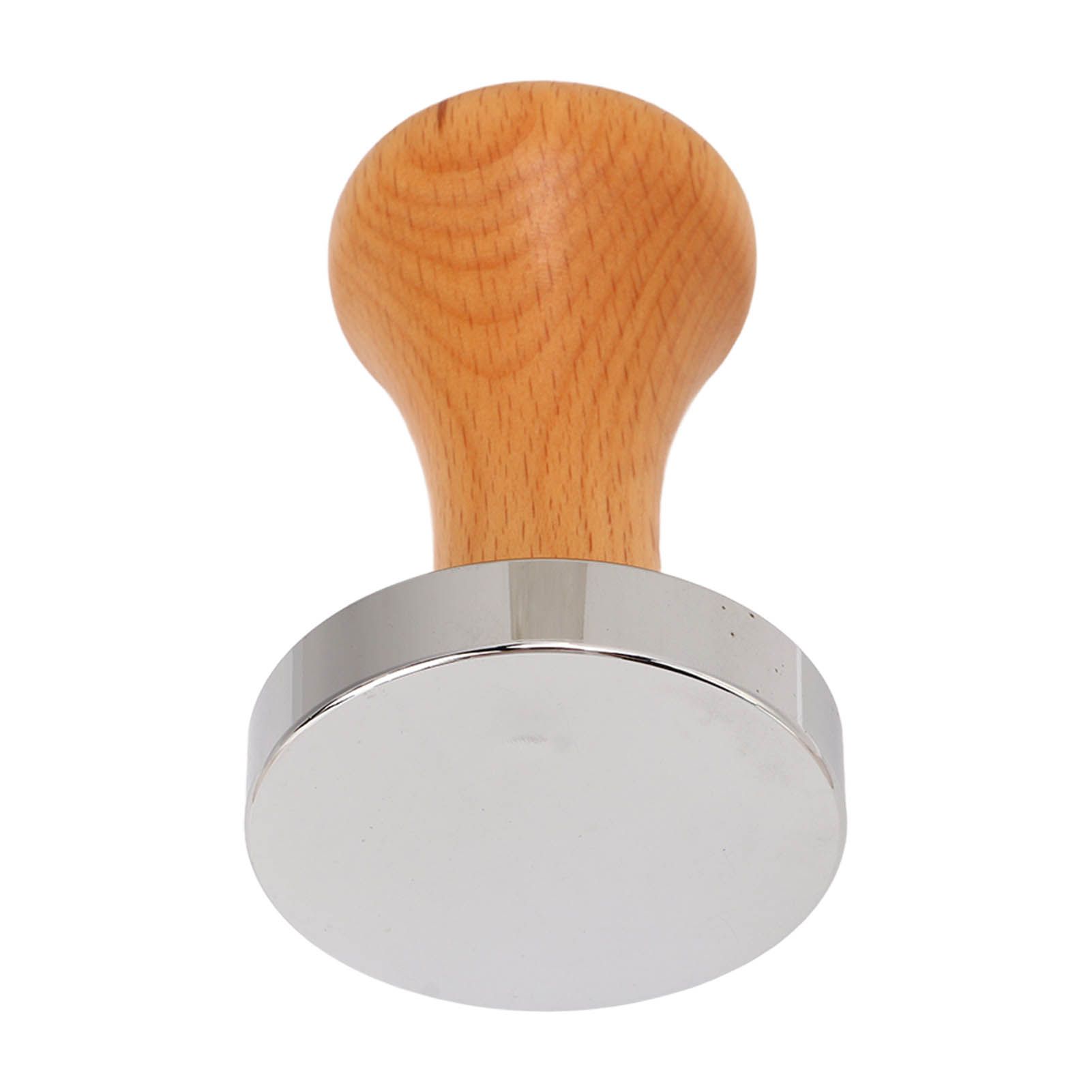 Coffee Tamper Stainless Steel Flat Bottom Tamping Tool Coffee Hand Tamper with view 5