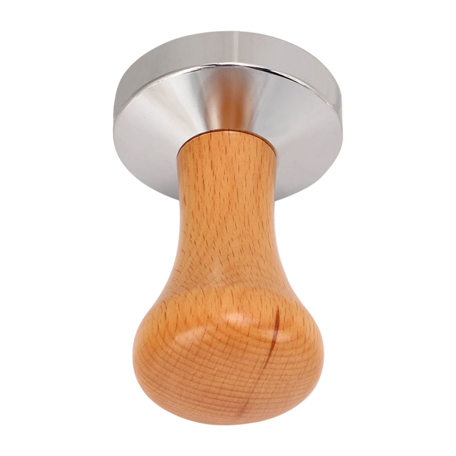 Coffee Tamper Stainless Steel Flat Bottom Tamping Tool Coffee Hand Tamper with view 9