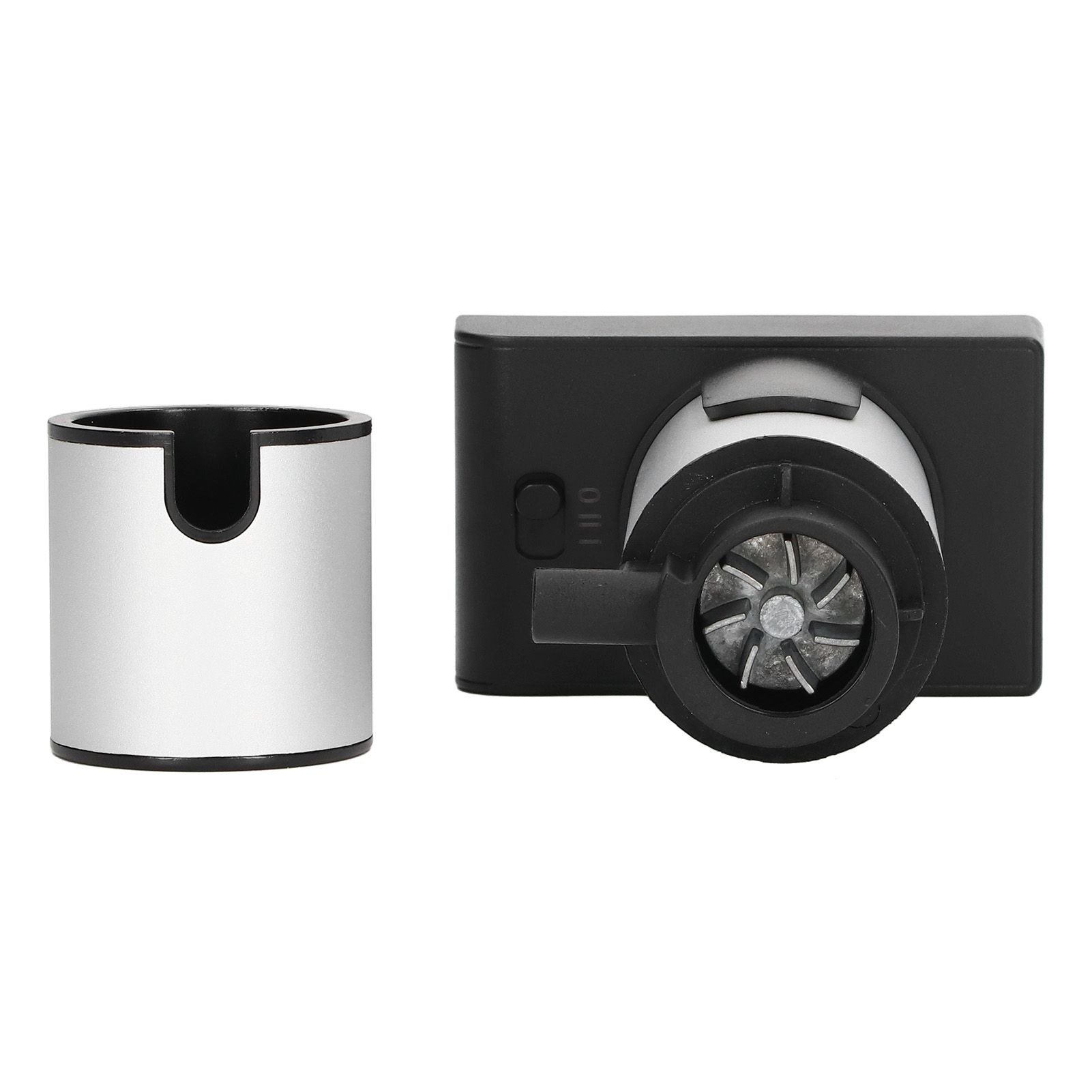 Drink Cocktail Smoker Adjustable Gear Aluminum and Zinc Alloy Handheld Smoke view 13