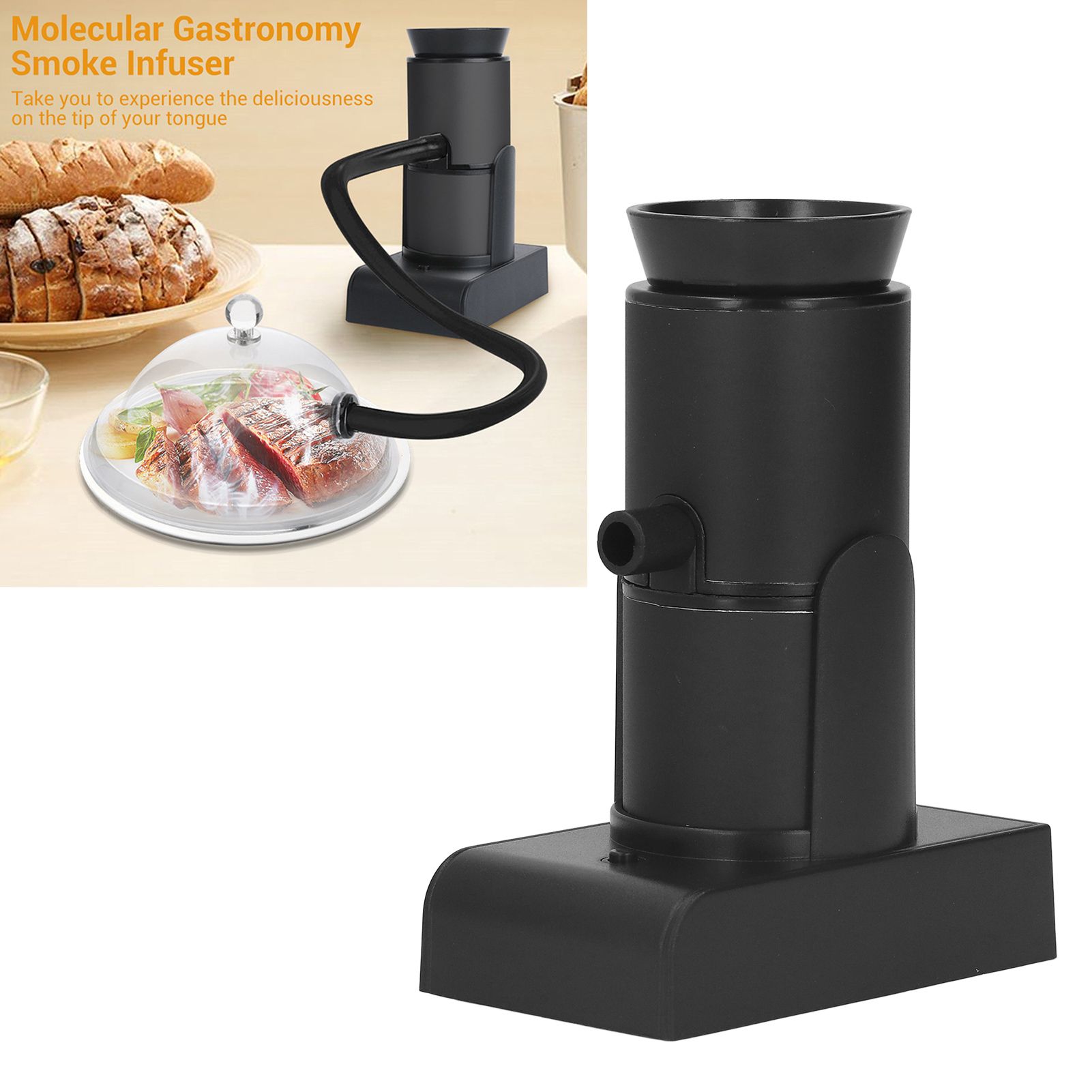 Handheld Smoker Kitchen Tool Household Molecular Gastronomy Cooking Steak view 11