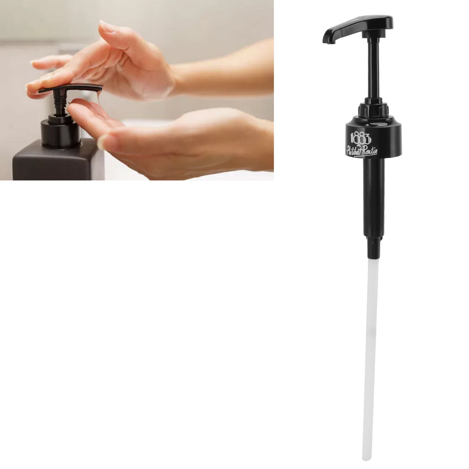 Syrup Pump with Pipe Liquid Dispenser Pump Bottle Dispenser Syrup Pump Soap view 11