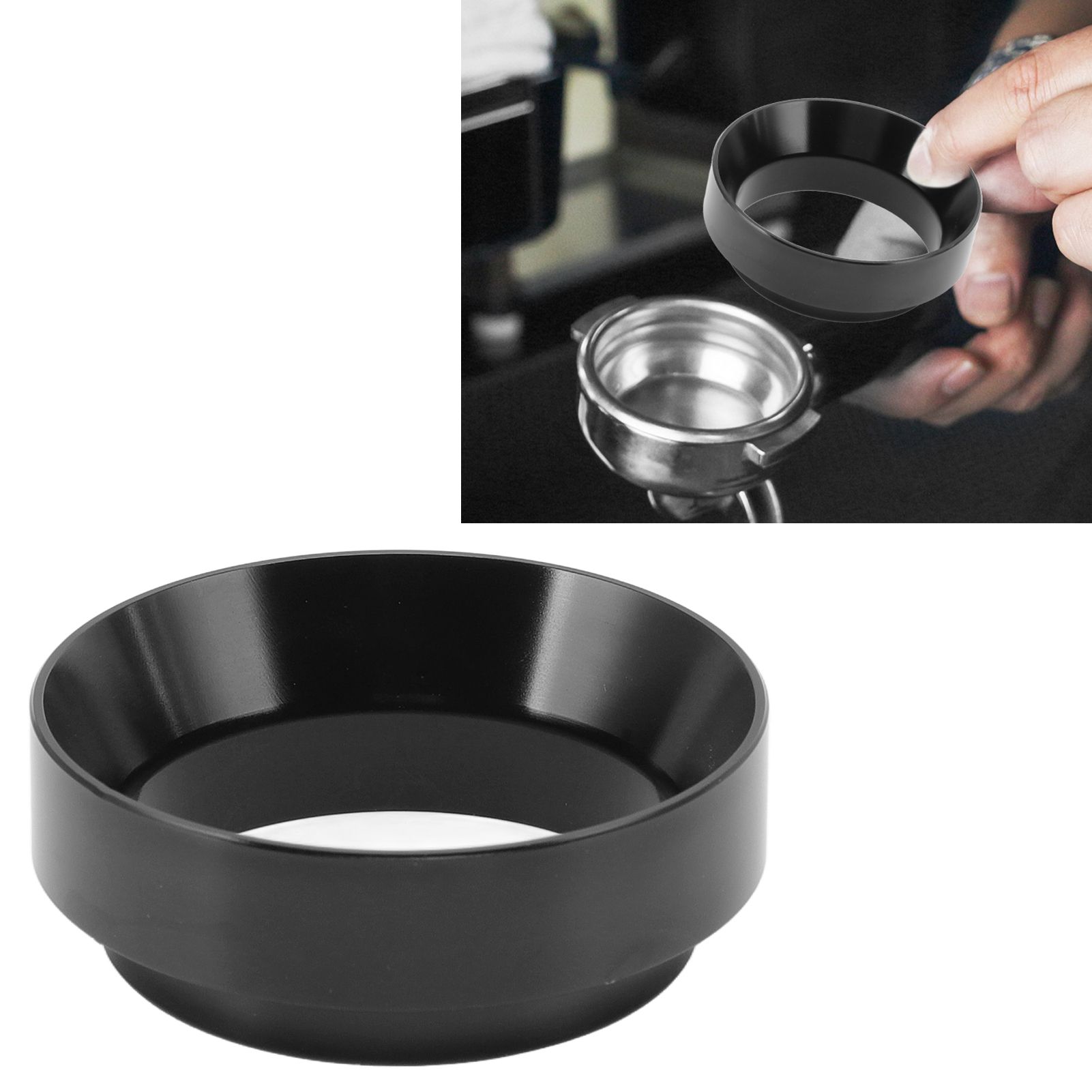 51mm Dosing Funnel Anti Flying Powder Aluminum Alloy Universal Dosing Rings view 10
