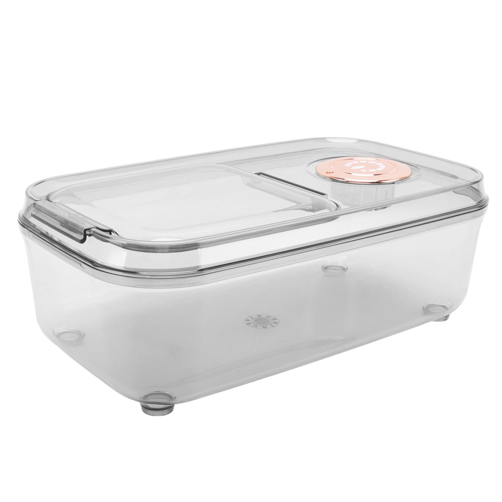 Transparent Rice Grain Storage Container Insect Proof Food Bucket Container view 2