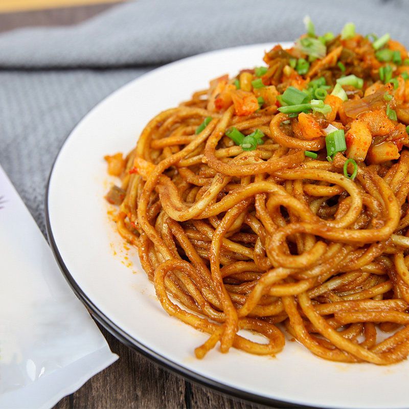 Wuhan Hot Dry Noodles with Sesame Paste Hubei Instant Hot Dry Noodles with view 3