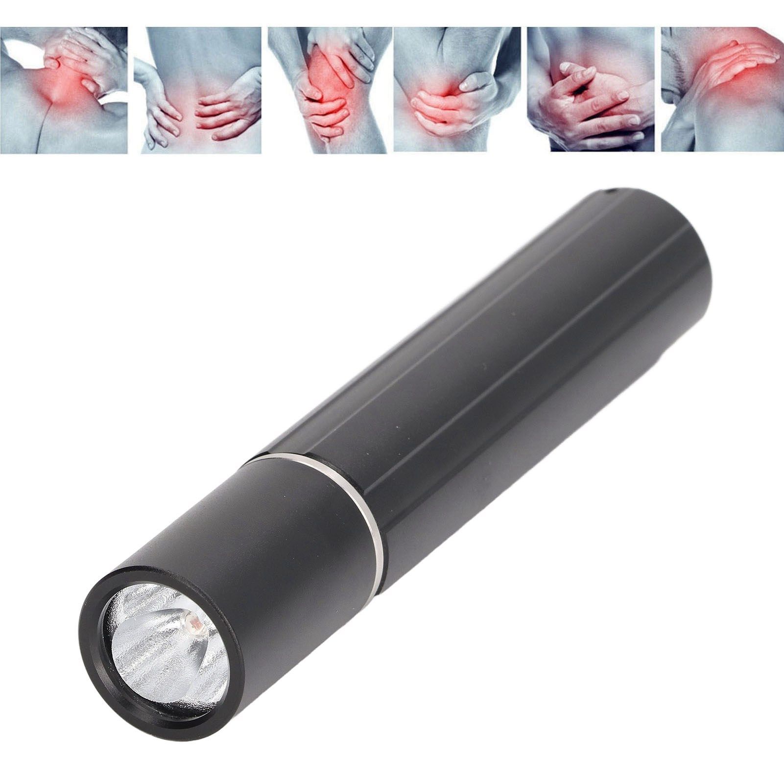 LED Therapy Flashlight Aluminum Alloy 2200mah 9W Rechargeable Handheld Lamp view 12