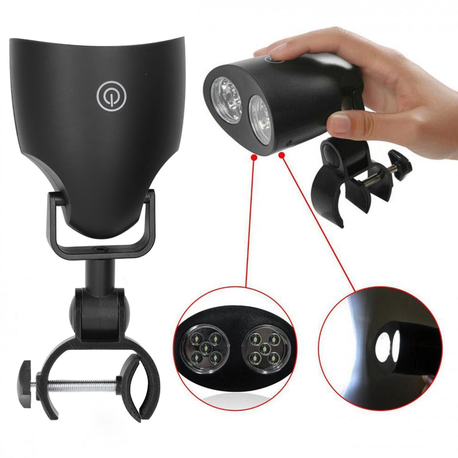 Barbecue Grill Light with 10 LED Lights Camping Emergency Light for Gas view 11