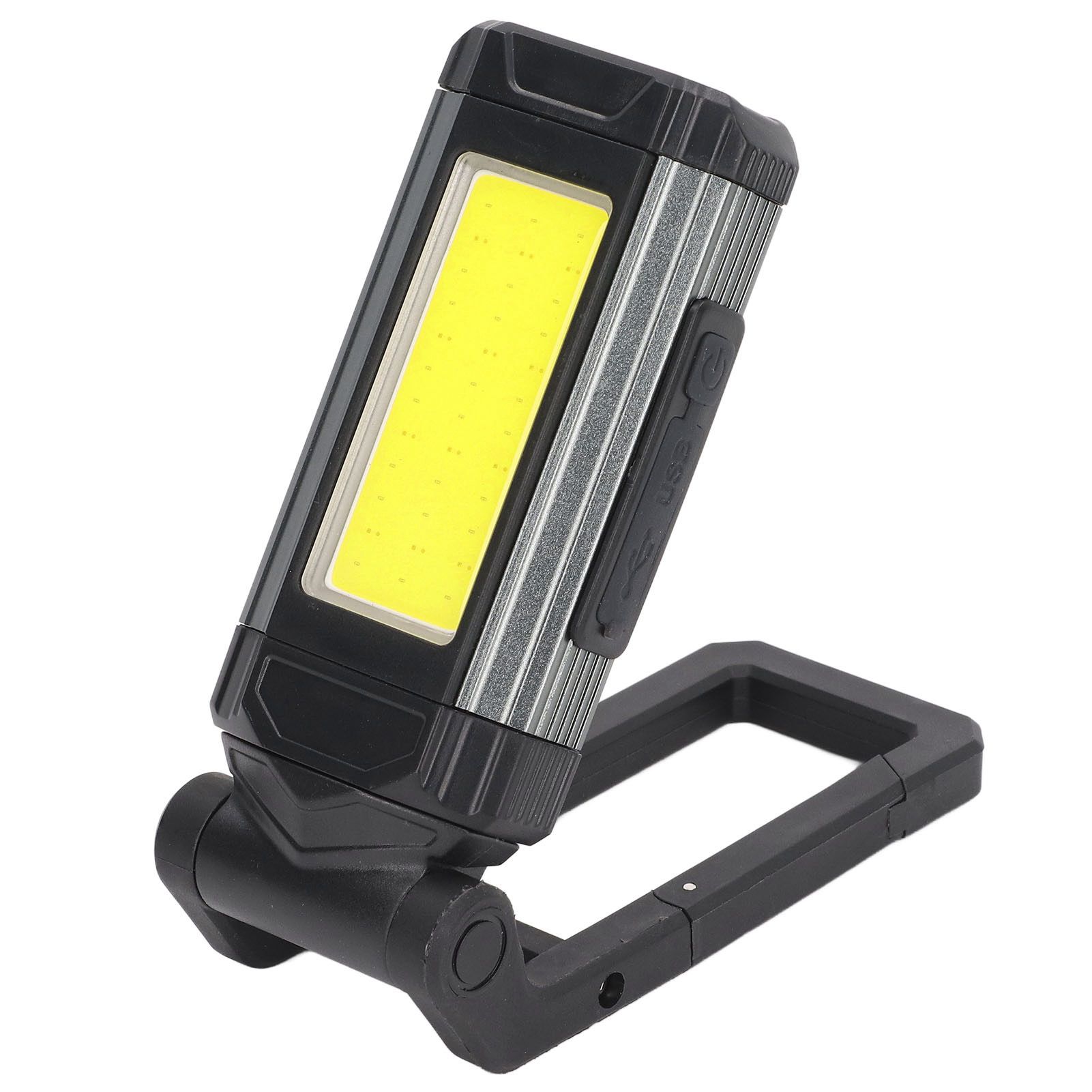 COB Work Light Magnetic USB Rechargeable LED Flashlight Camping Light Dimming view 4