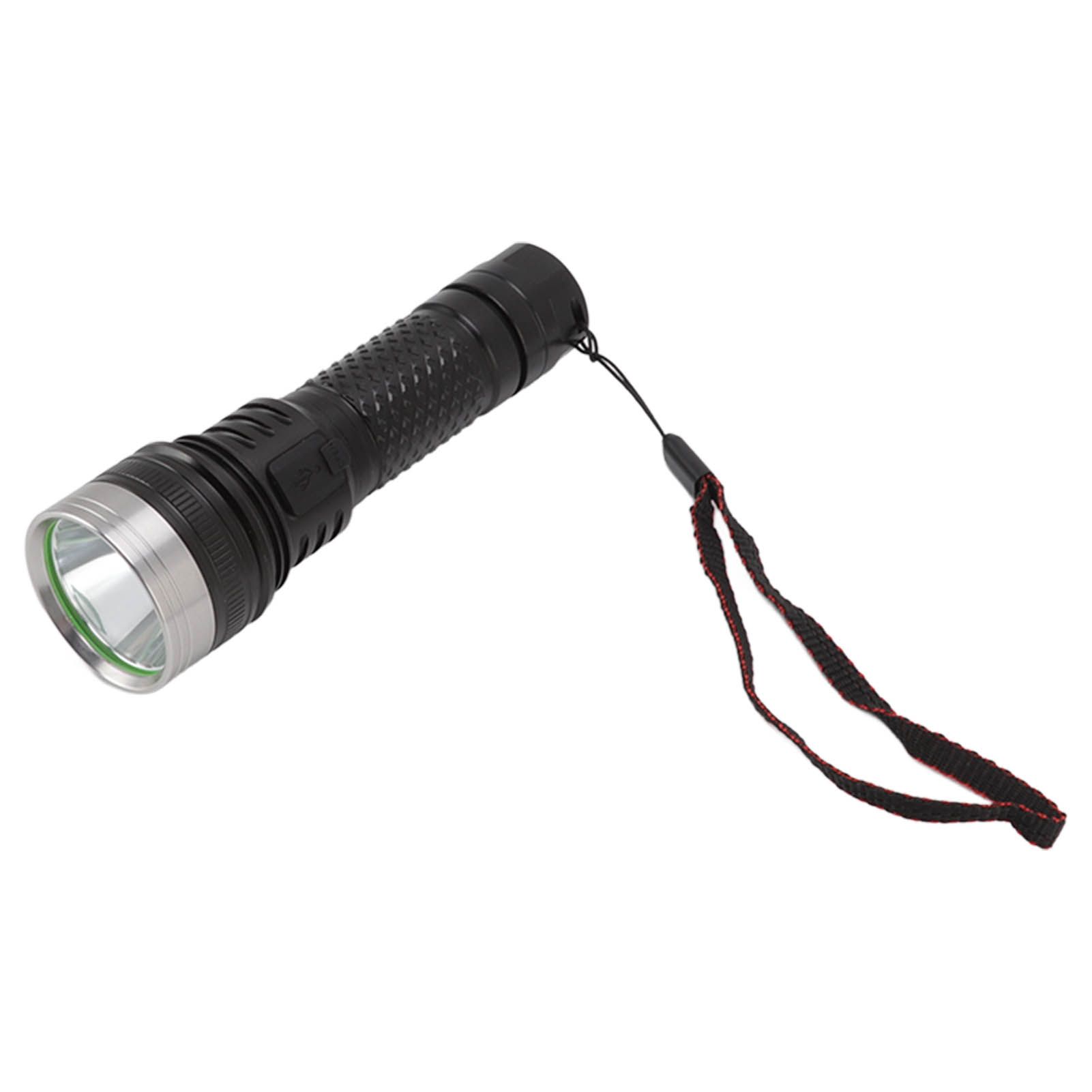 LED Flashlight 2 Levels High Brightness SST40 Wick White Light Life Waterproof view 3