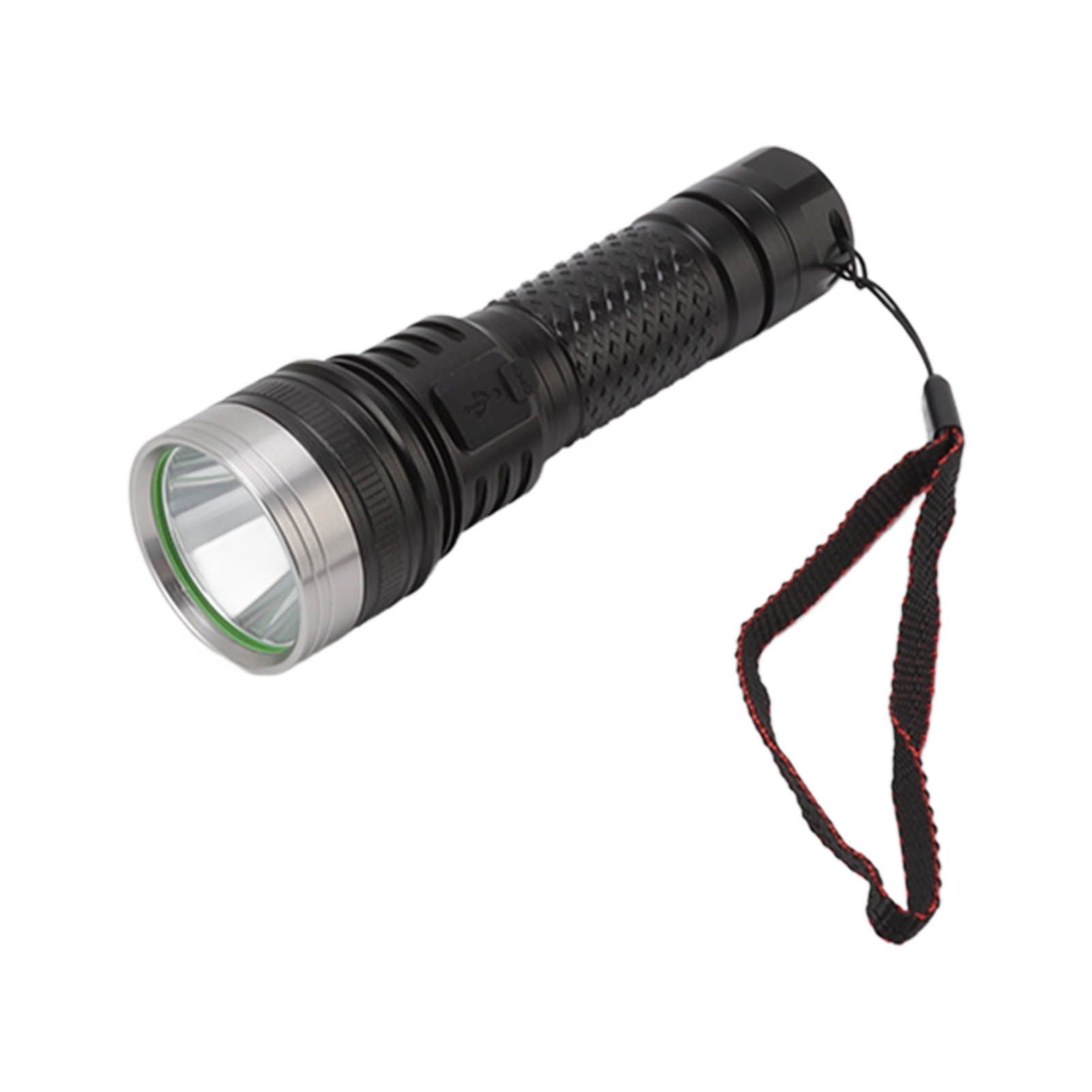 LED Flashlight 2 Levels High Brightness SST40 Wick White Light Life Waterproof view 4