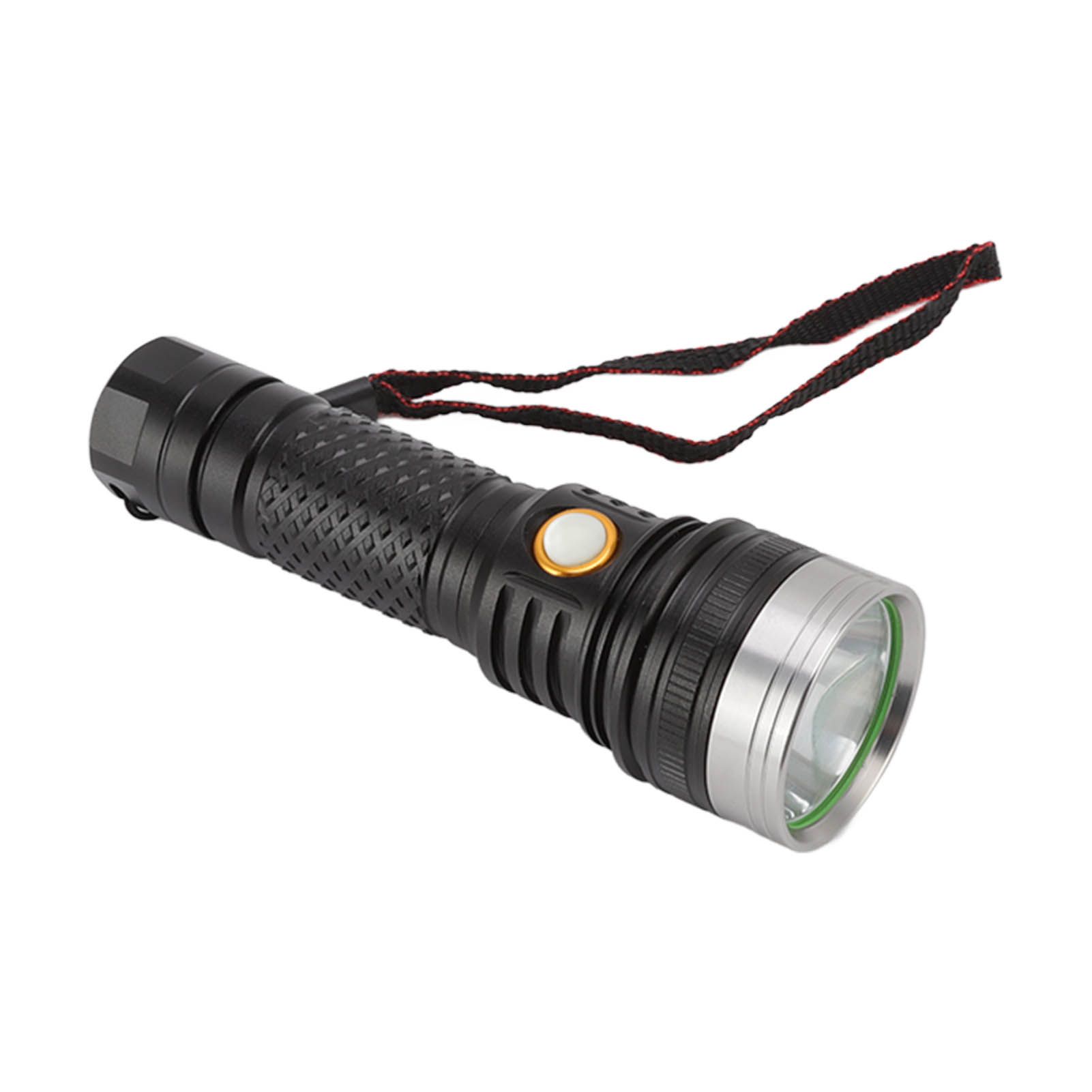 LED Flashlight 2 Levels High Brightness SST40 Wick White Light Life Waterproof view 5