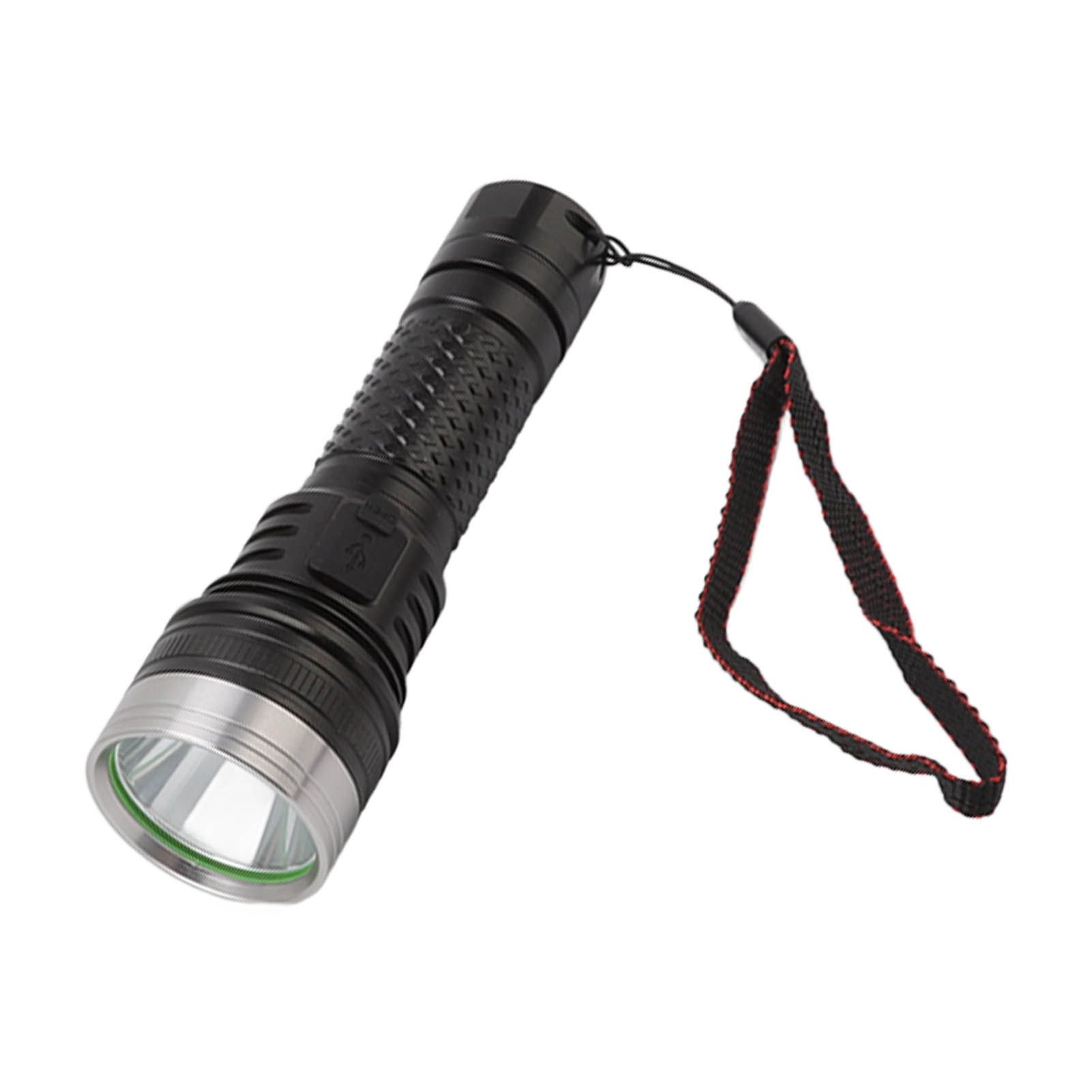 LED Flashlight 2 Levels High Brightness SST40 Wick White Light Life Waterproof view 8