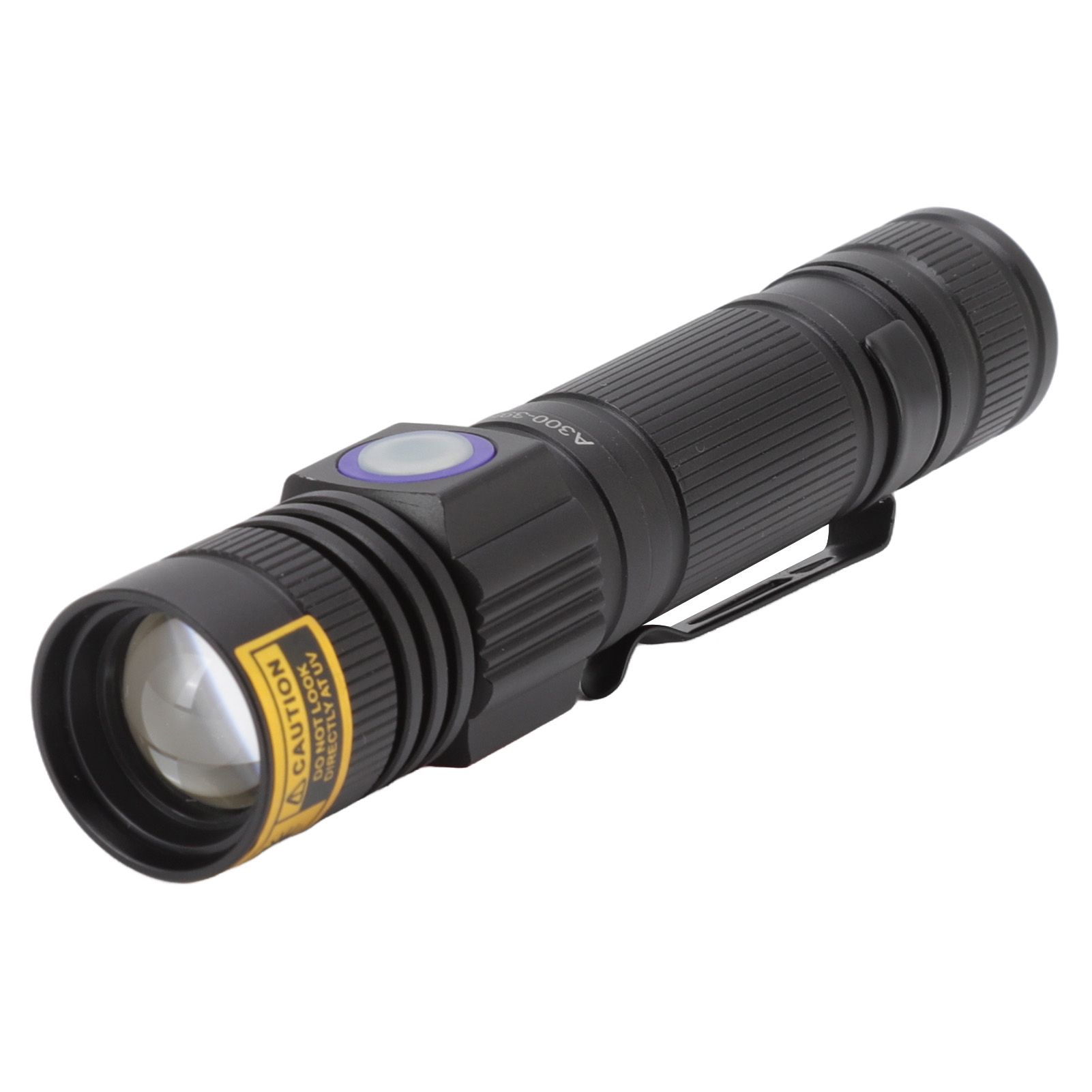 Ultraviolet Flashlight Zoomable UV Detection Lamp Waterproof LED Flashlight view 2
