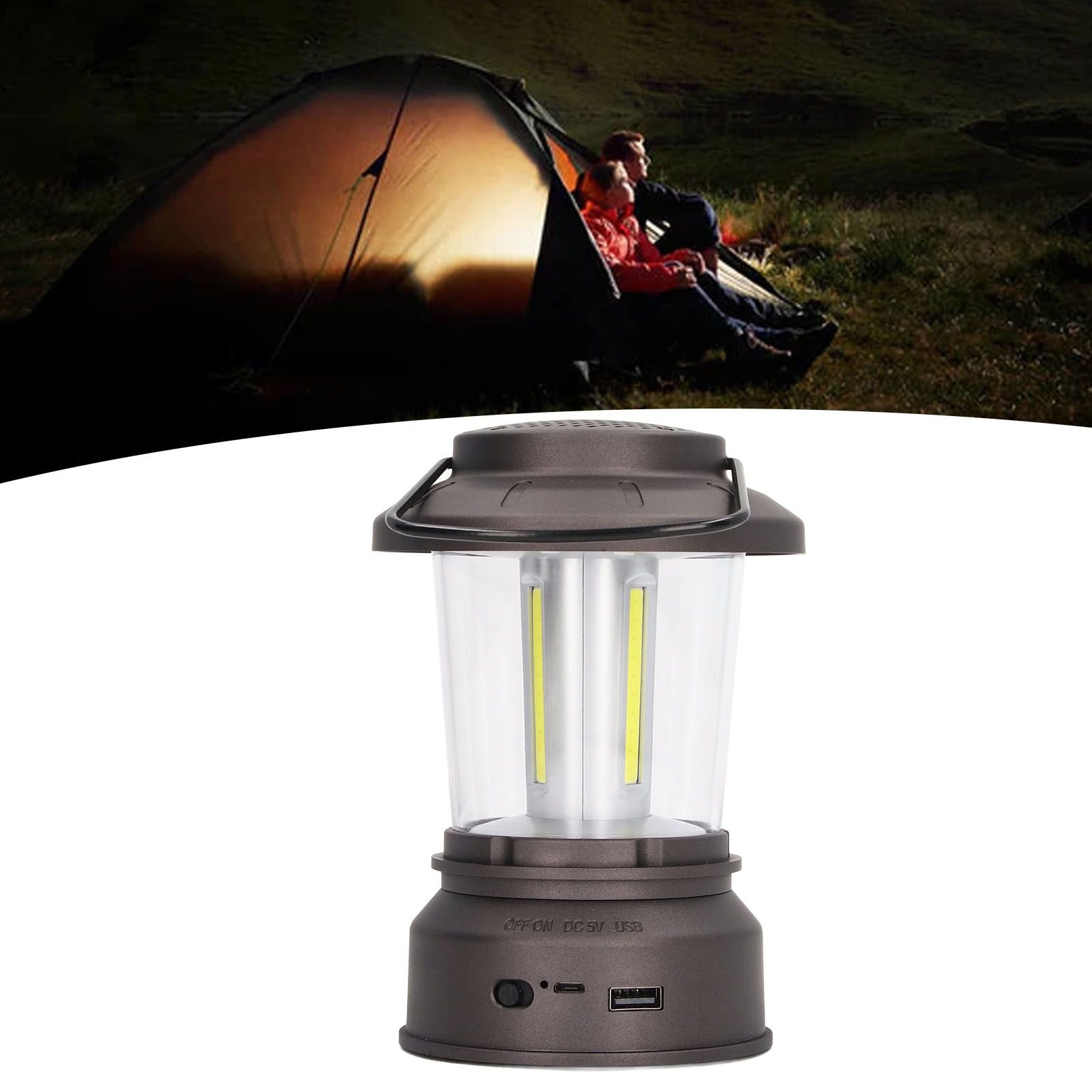 Outdoor Bluetooth Speaker Light Retro Style 2 Modes USB Power Supply IP65 view 12