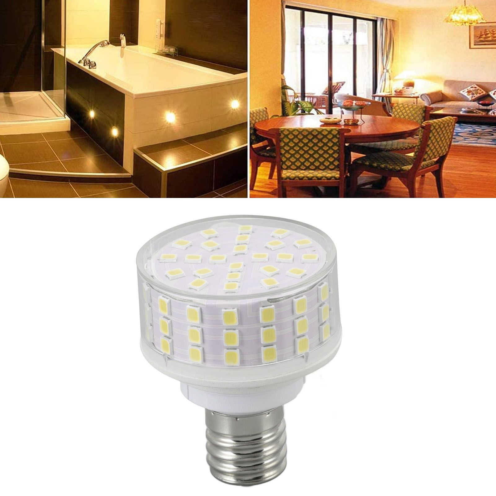 E17 Light Bulbs LED 10W 1000LM Flicker Free Energy Saving Corn Lamp for view 12