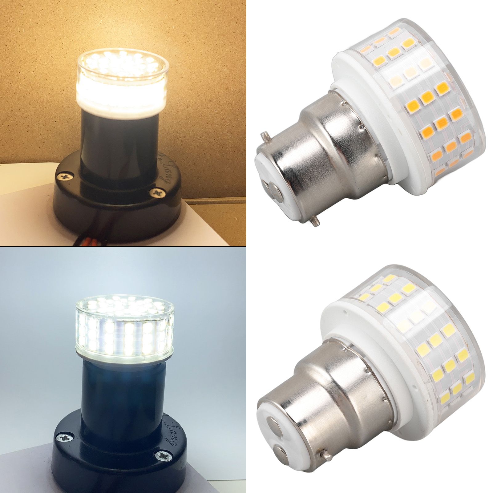 B22 LED Corn Lamp ABS 10W 1000LM Flicker Free Energy Saving Light for Ceiling view 12