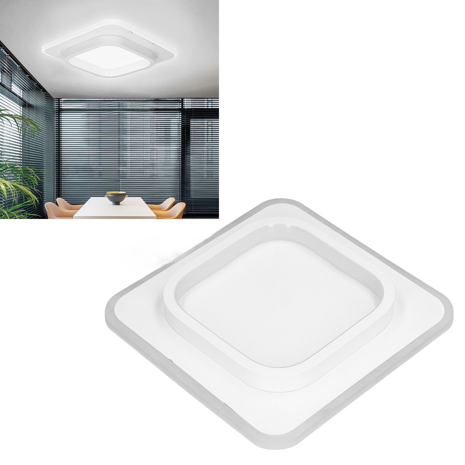 LED Ceiling Light Square 20W Ceiling Light Wall Lamp Aisle Lamp 85‑265V for view 11