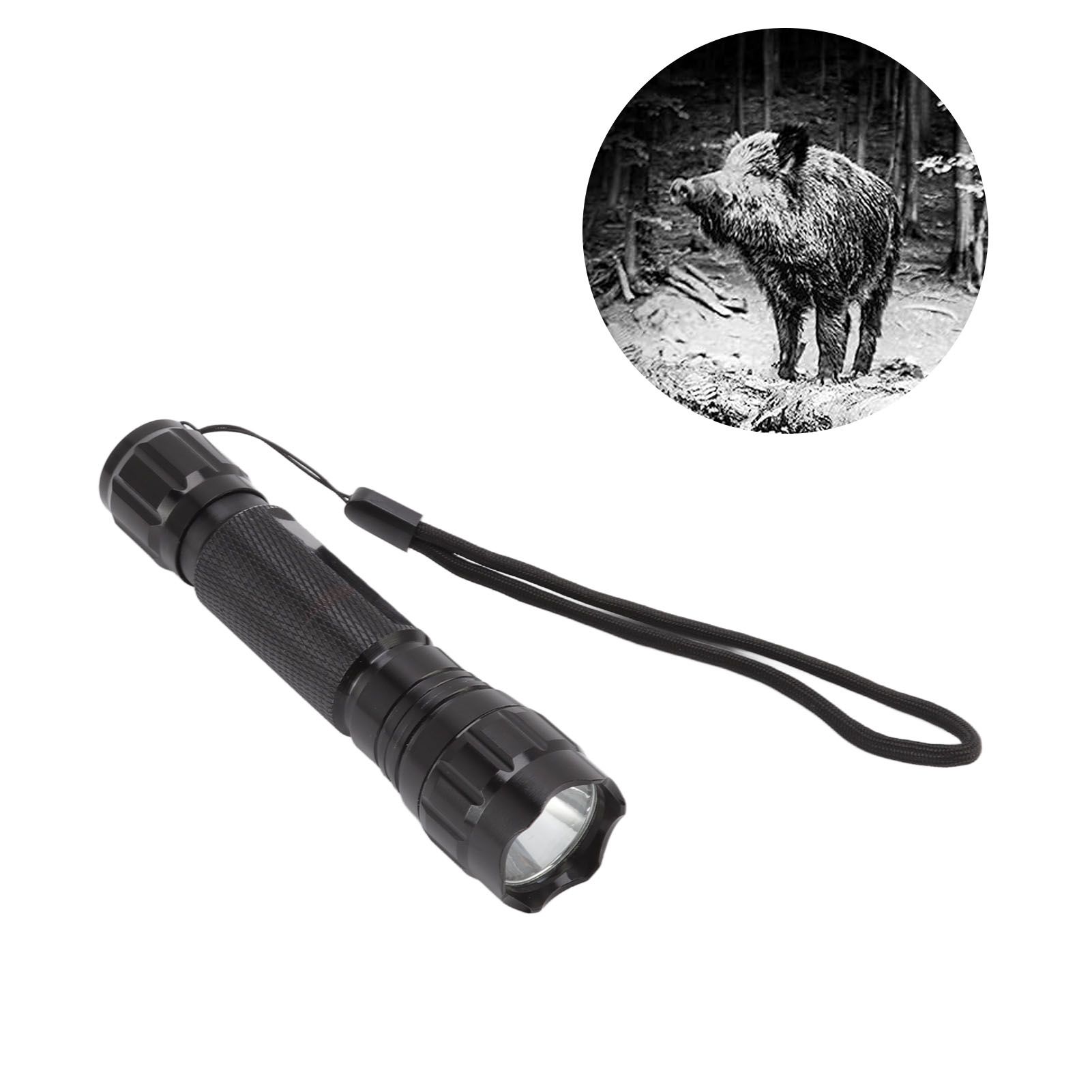Mini Infrared LED Flashlight Handheld Waterproof 850nm IR Night Vision view 12