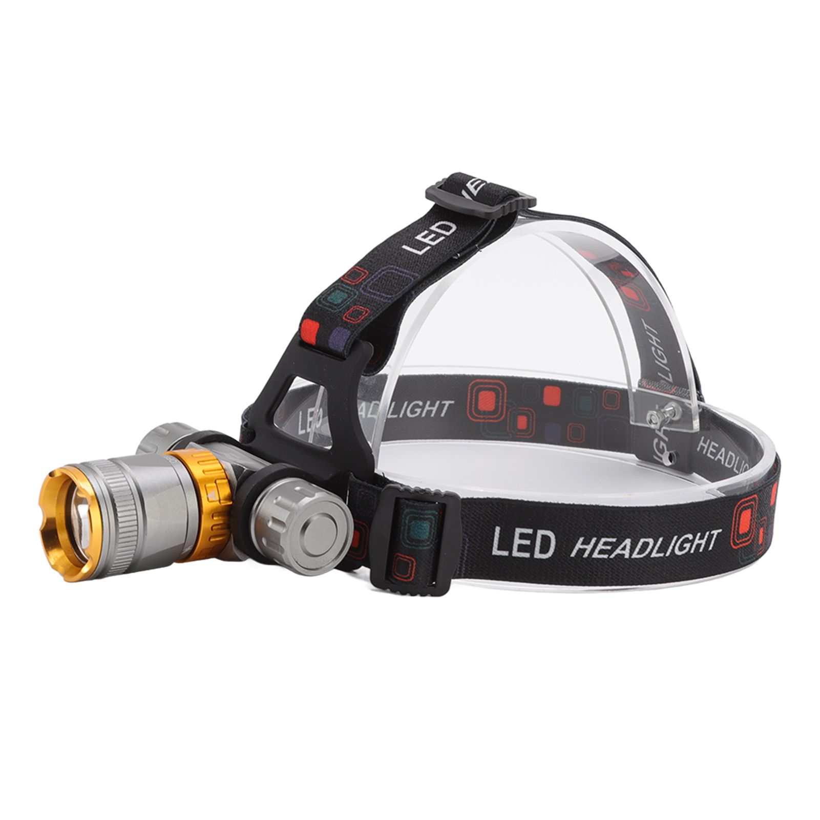 LED Diving Headlight Aluminum Alloy IPX8 Waterproof Super Bright 1500LM 5 view 2