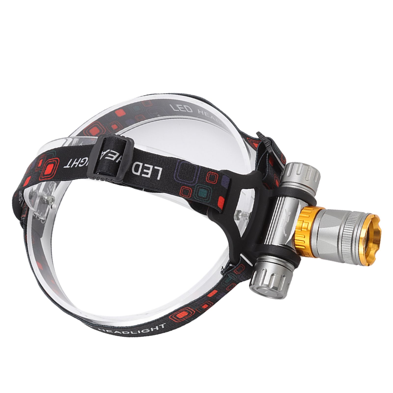 LED Diving Headlight Aluminum Alloy IPX8 Waterproof Super Bright 1500LM 5 view 3