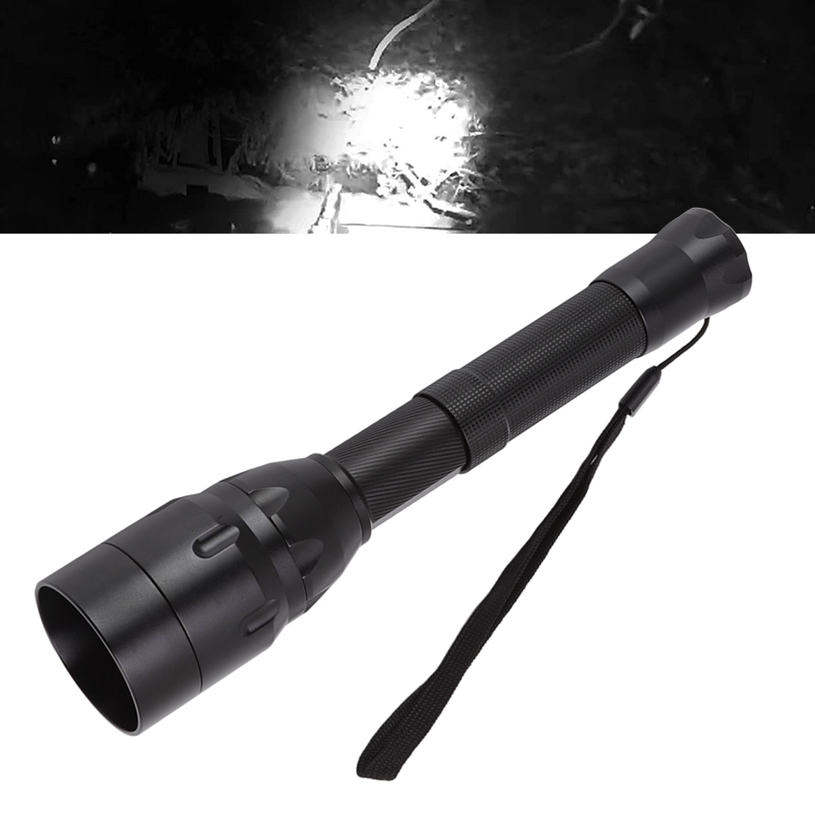 IPX5 Zoomable Infrared Flashlight Handheld 850nm IR Night Vision Flashlight view 12