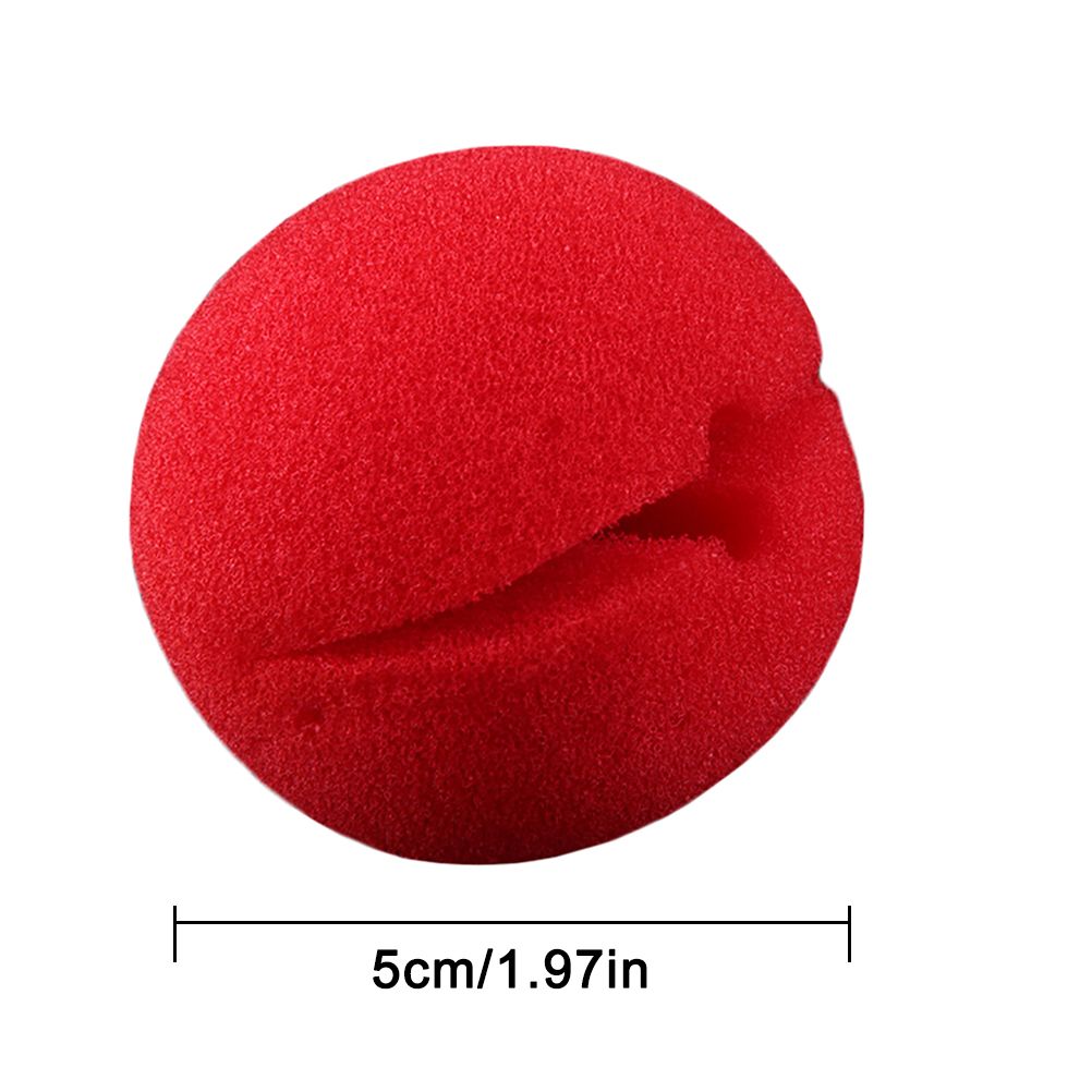 Sponge Nose Soft Clown Nose Funny Cosplay Prop for Halloween Costume Party view 2