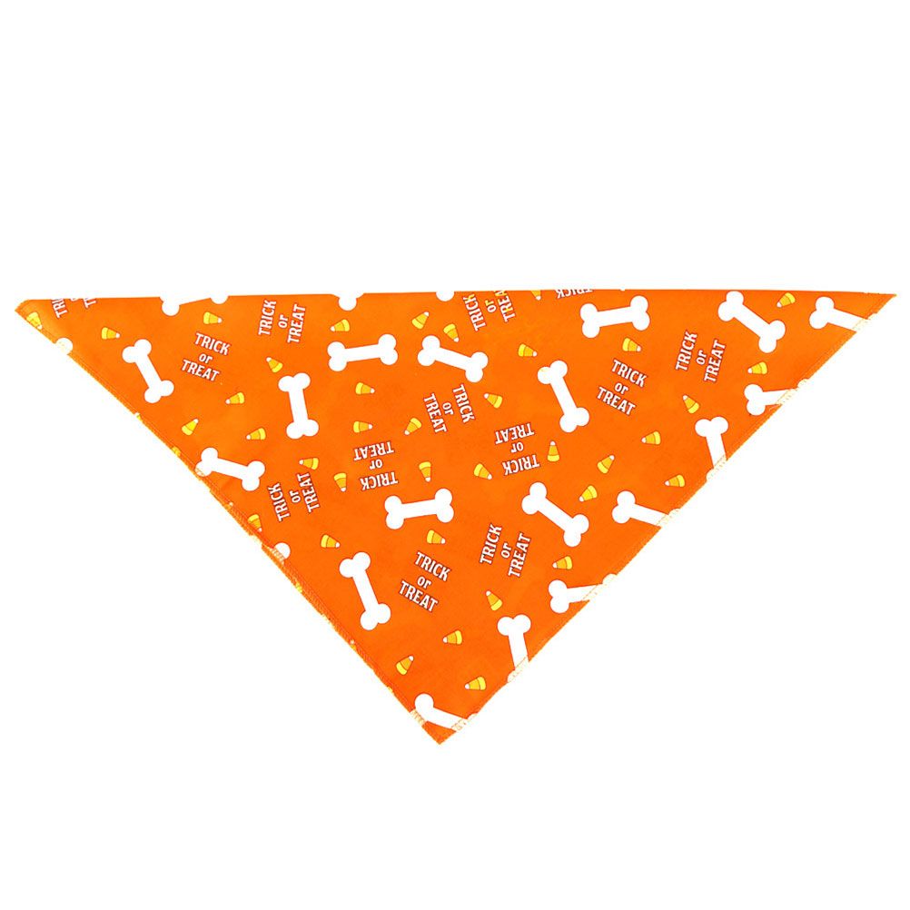 Halloween Dog Bandanas Pet Collar Bandana Pet Scarf Neckerchief Washable Dog view 2