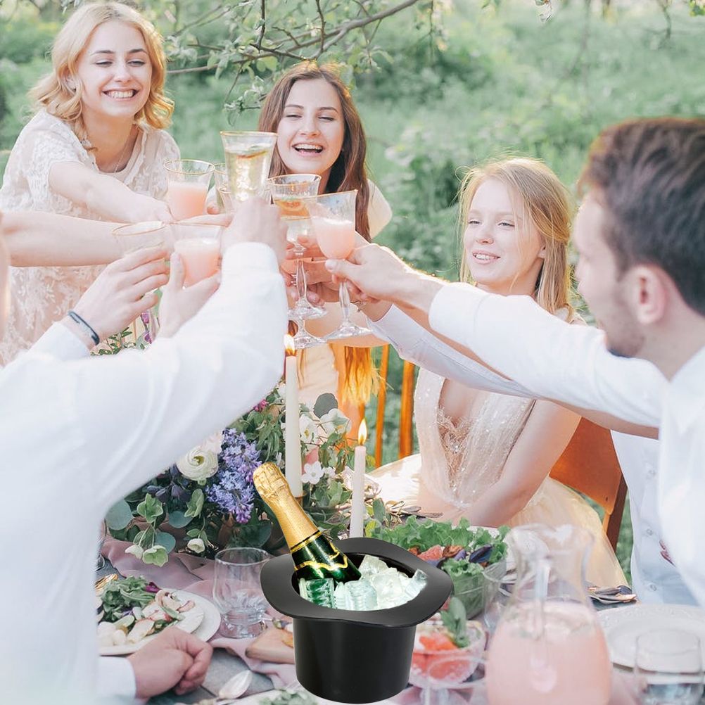 Oval Wine Ice Bucket Fashion Magical Cooling Bucket for Champagne Wine Beer view 5