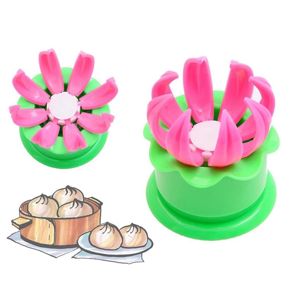 2PCS Manual Dumpling Mold Steamed Stuffed Bun Mold DIY Pastry Pie Mold for view 10