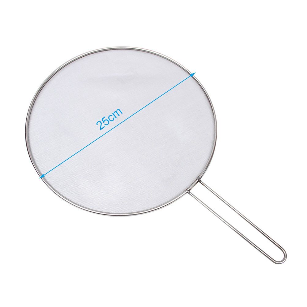 Kitchen Splatter Screen Stainless Steel Splatter Guard Fine Mesh Screen view 8