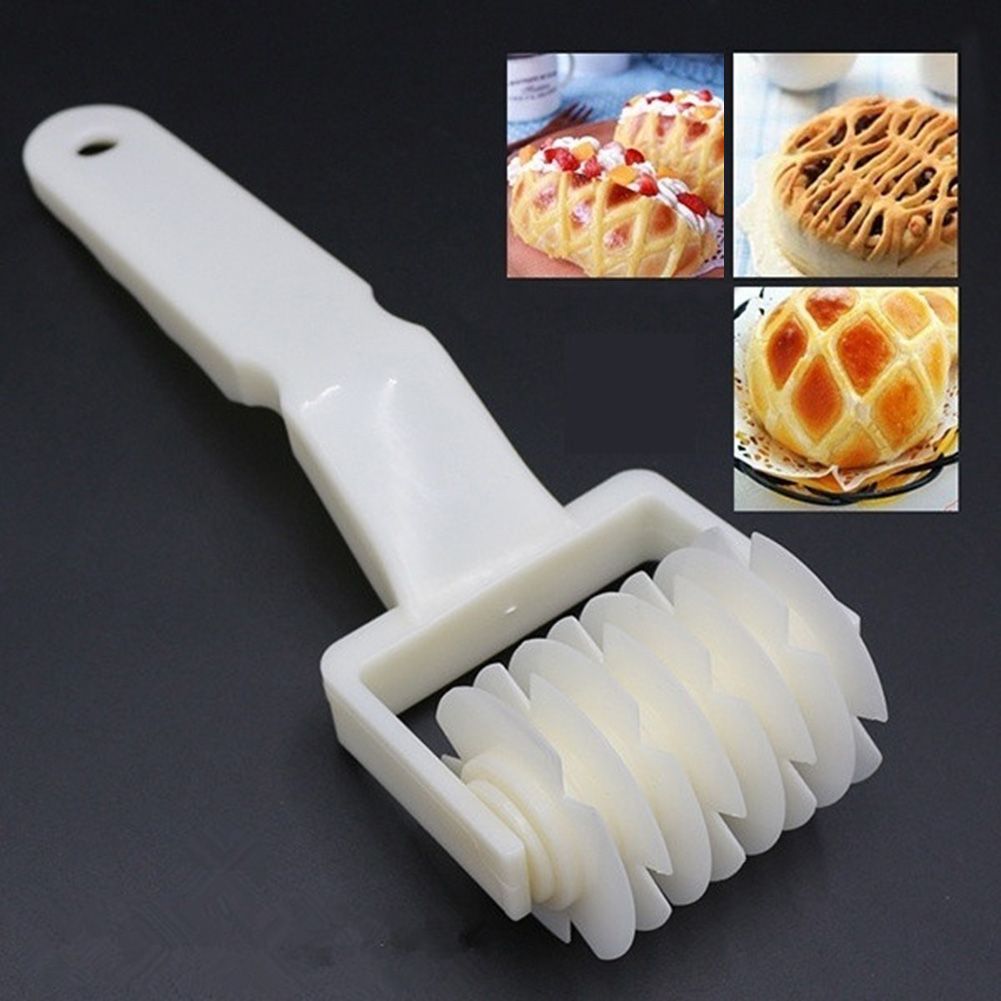 Lattice Dough Cutter Pastry Lattice Roller Cutter Kitchen Baking Tool view 6