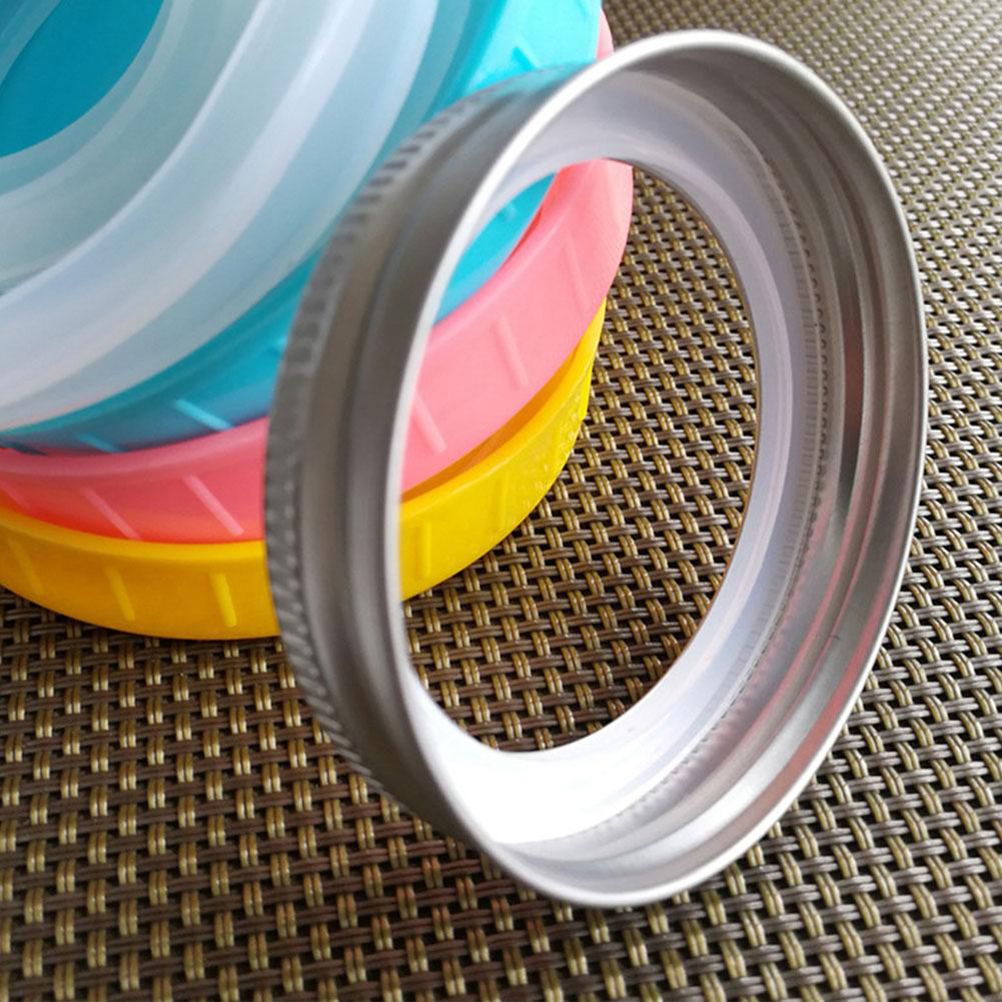 10Pcs Silicone Jar Gaskets Replacement Airtight Silicone Gasket Sealing Rings view 6
