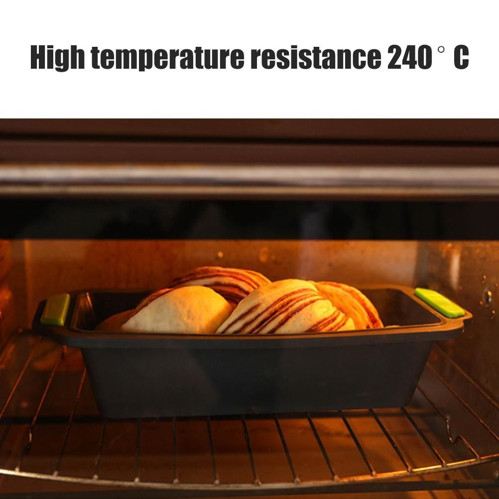 Silicone Baking Mold Loaf Bread Tray Rectangular Bread Baking Tool for DIY view 10