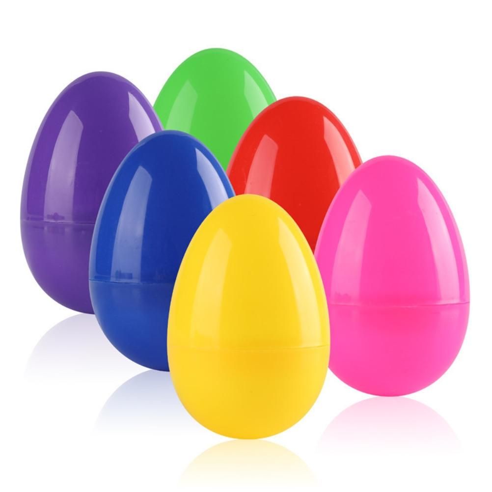 12PCS Colorful Easter Eggs Fillable Easter Eggs Crafts Basket Stuffers for view 3