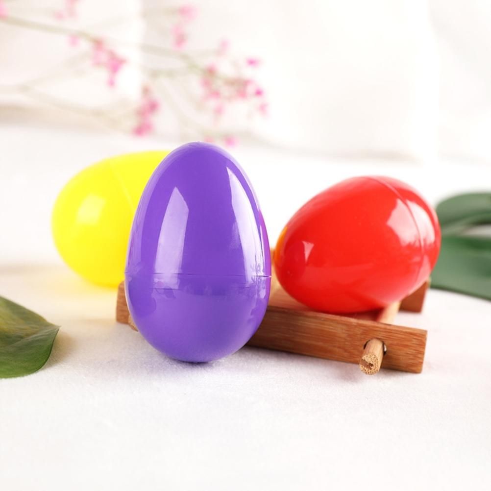 12PCS Colorful Easter Eggs Fillable Easter Eggs Crafts Basket Stuffers for view 4
