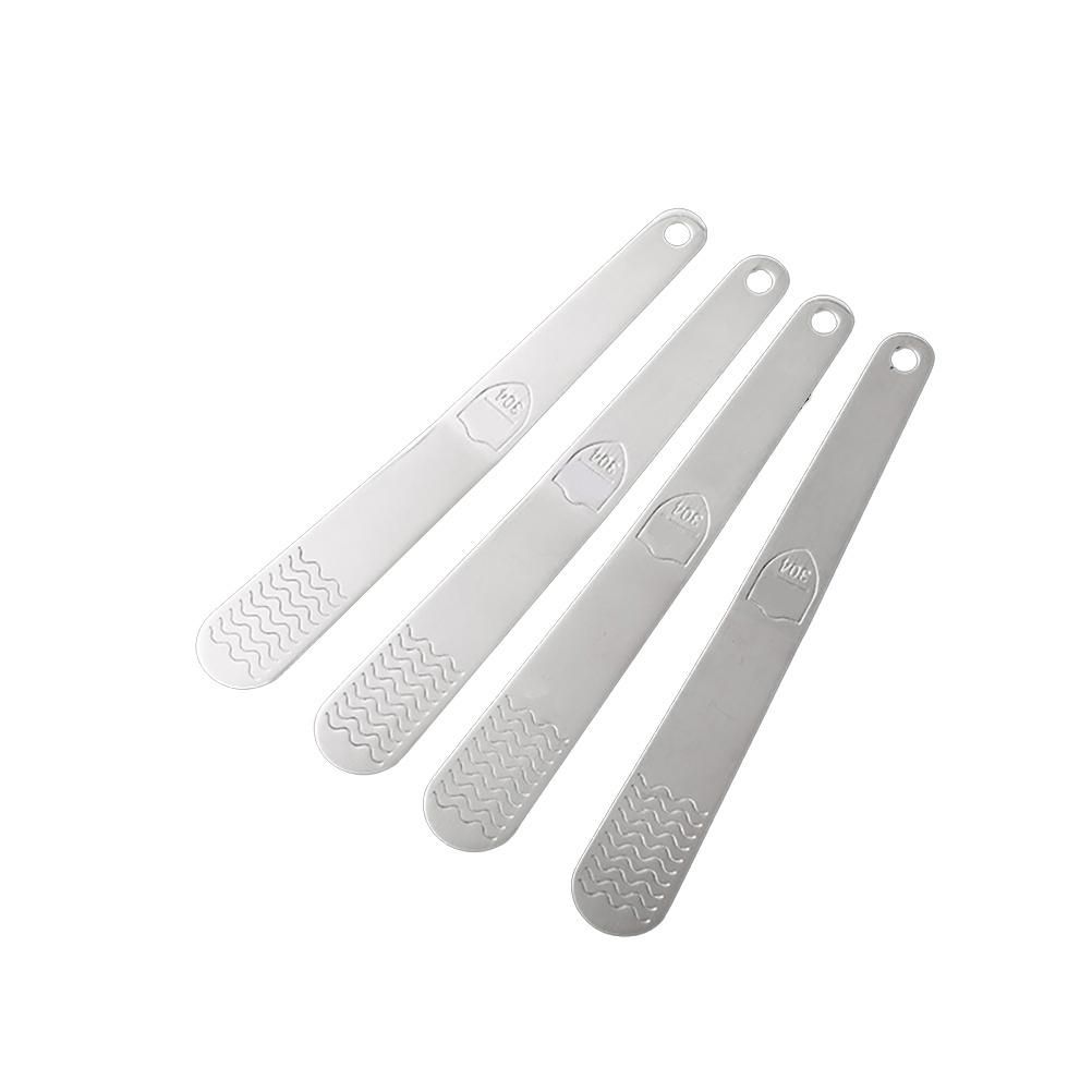 Stainless Steel Flat Spoons Stuffing Spoons Dumplings Filling Spoon for Home view 2